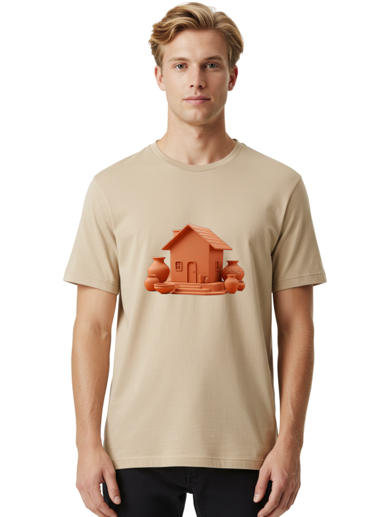Terracotta-House Men'S Graphic Tee, 100% Cotton, Comfortable Casual Summer Wear, Machine Washable, Vintage Camera, Old Camera, Antique Camera, Black Camera, Classic Photography, Photography Equipment, Nostalgic Device, Film Camera, Camera Art Bah236