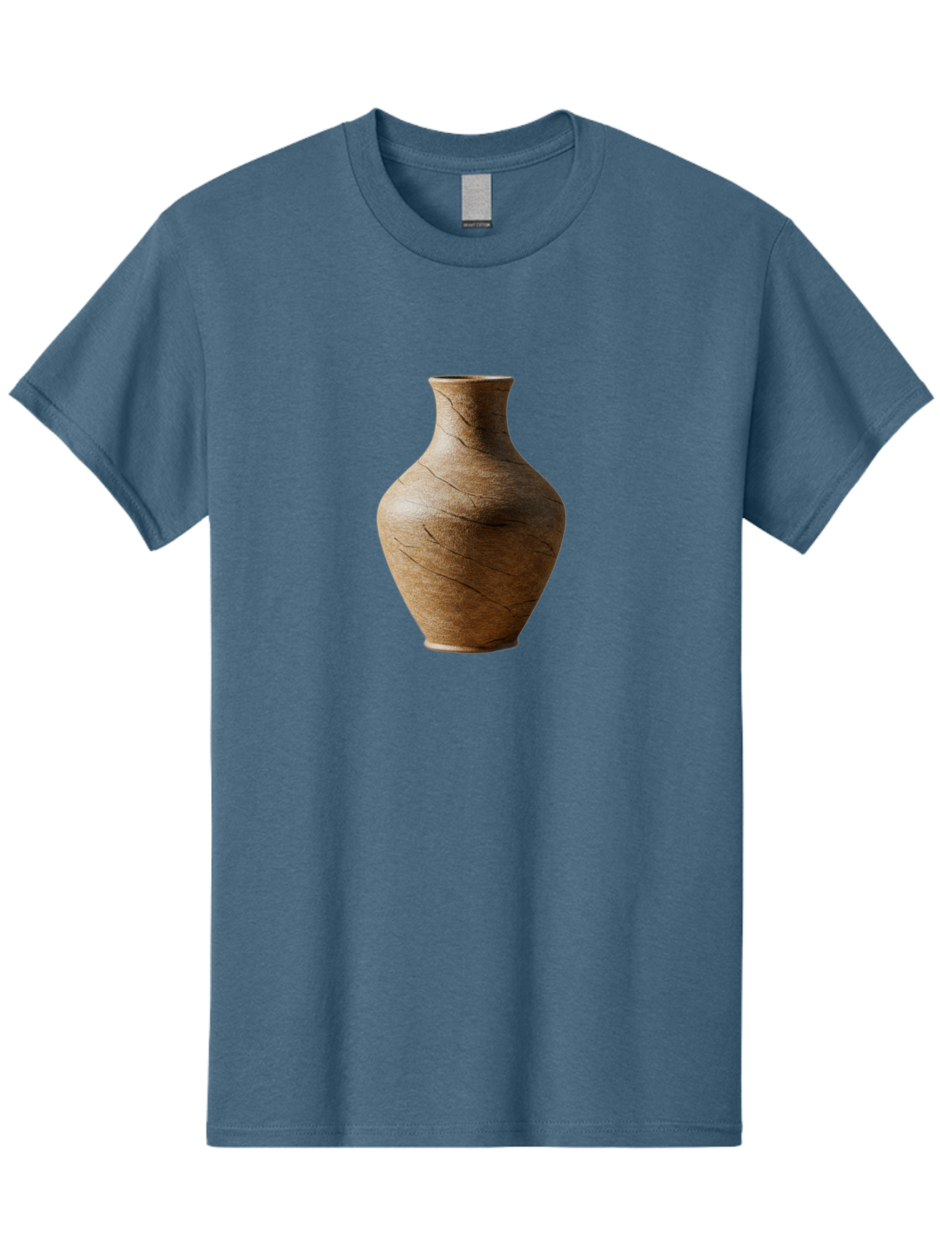 Terracotta-Vase Men'S Graphic Tee, 100% Cotton, Comfortable Casual Summer Wear, Machine Washable, Vintage Camera, Old Camera, Antique Camera, Black Camera, Classic Photography, Photography Equipment, Nostalgic Device, Film Camera, Camera Art Bah239