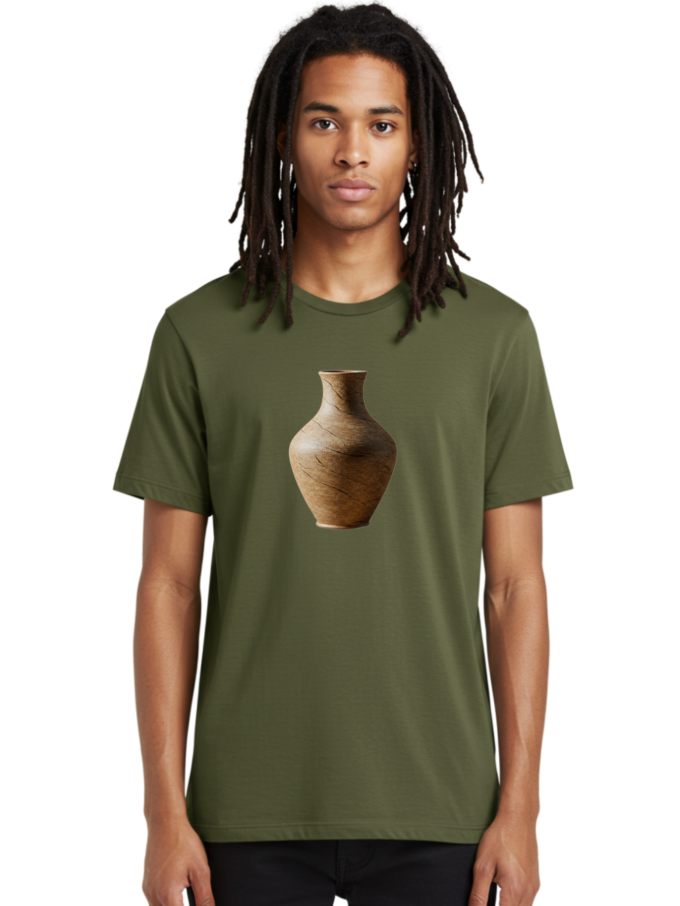 Terracotta-Vase Men'S Graphic Tee, 100% Cotton, Comfortable Casual Summer Wear, Machine Washable, Vintage Camera, Old Camera, Antique Camera, Black Camera, Classic Photography, Photography Equipment, Nostalgic Device, Film Camera, Camera Art Bah239