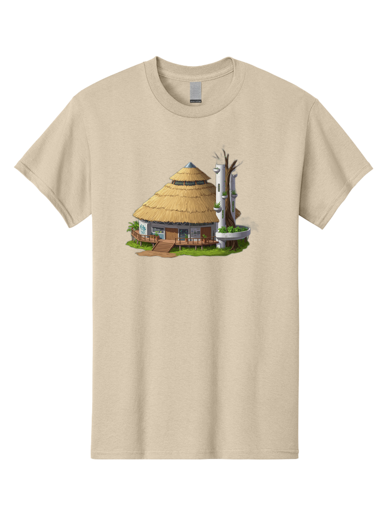 Thatched-Roof-Hut Men'S Graphic Tee, 100% Cotton, Comfortable Casual Summer Wear, Machine Washable, Vintage Camera, Old Camera, Antique Camera, Black Camera, Classic Photography, Photography Equipment, Nostalgic Device, Film Camera, Camera Art Bah245