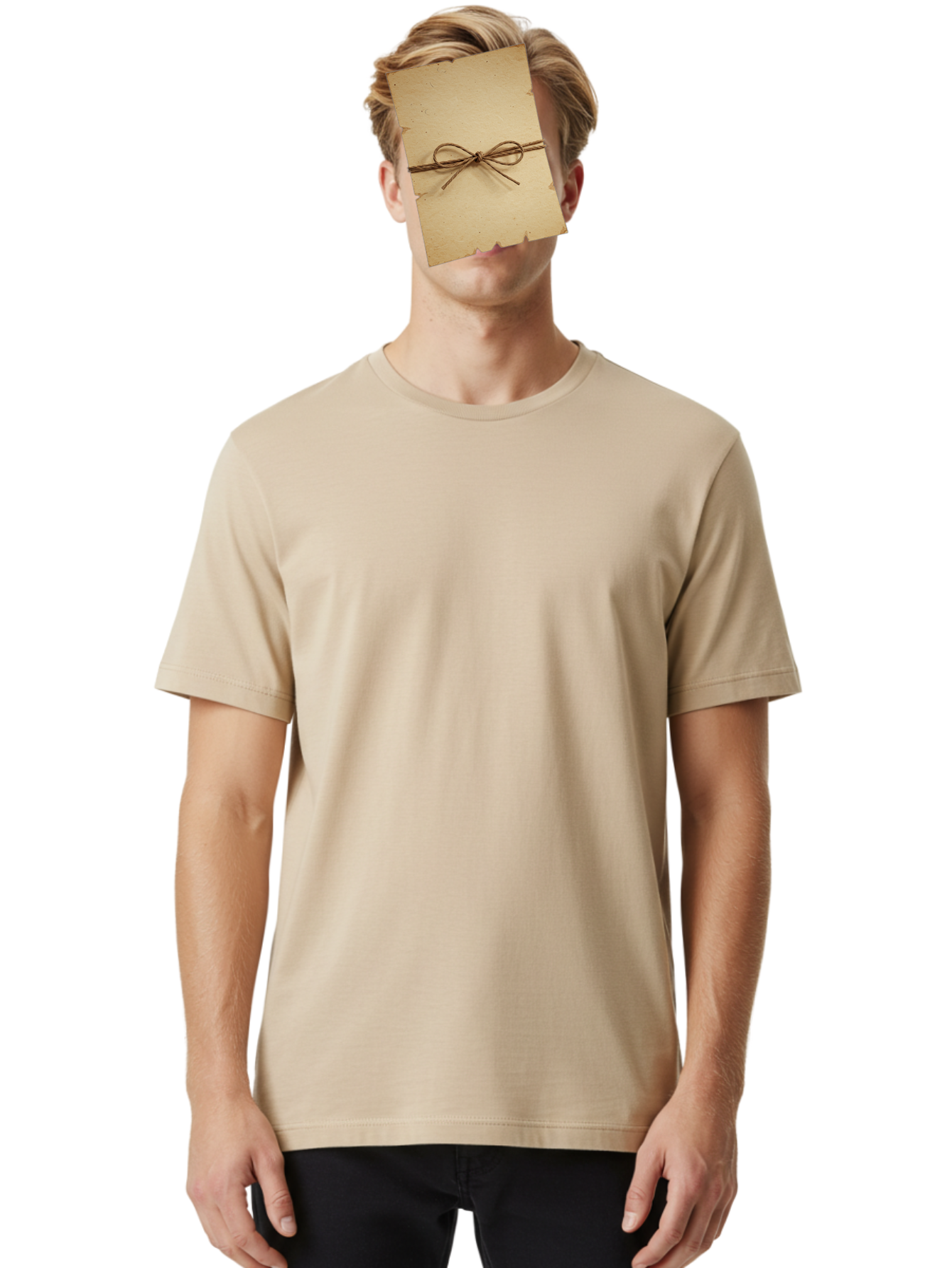 Tied-Paper-1 Men'S Graphic Tee, 100% Cotton, Comfortable Casual Summer Wear, Machine Washable, Vintage Camera, Old Camera, Antique Camera, Black Camera, Classic Photography, Photography Equipment, Nostalgic Device, Film Camera, Camera Art Bah261