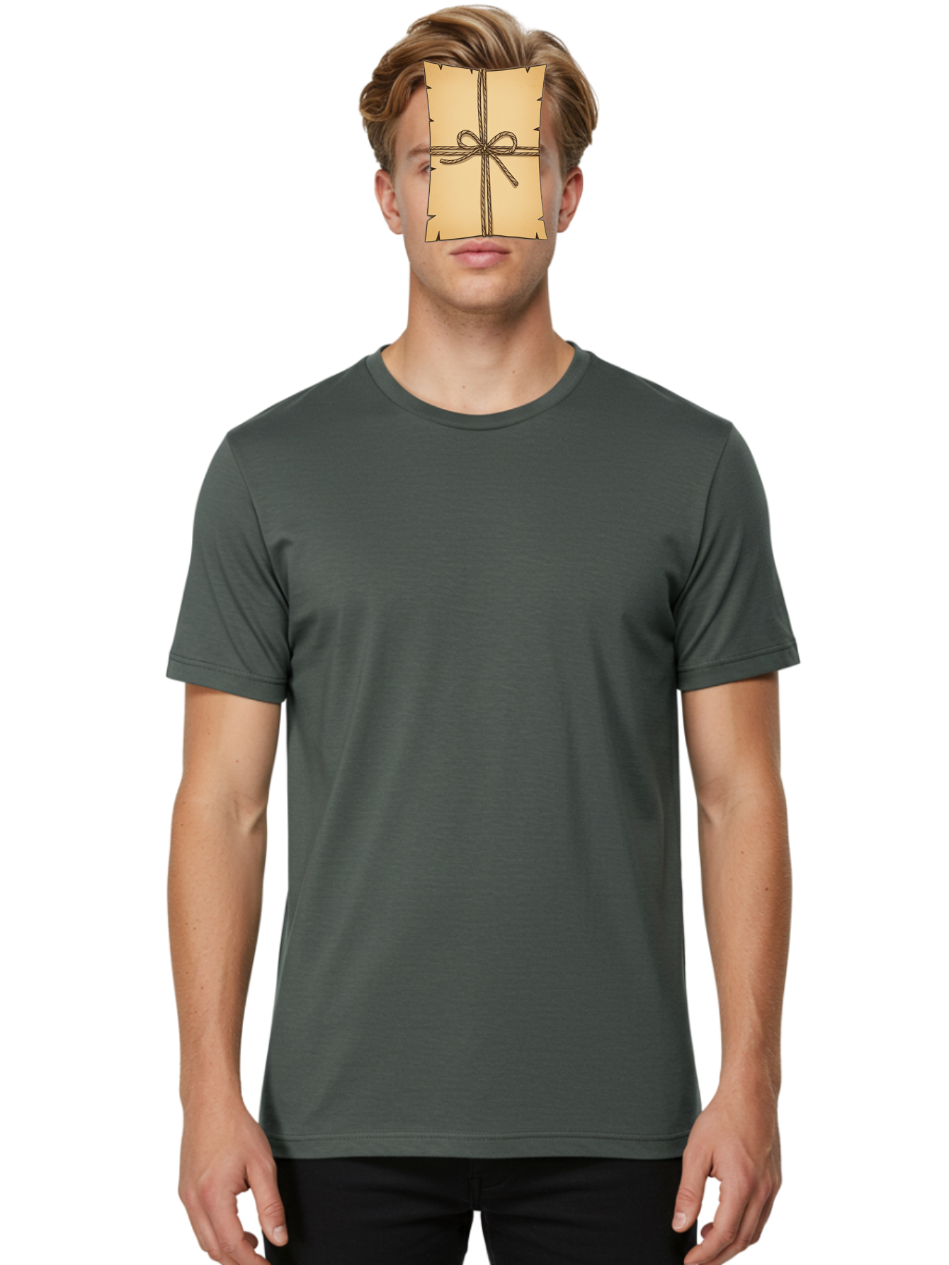 Tied-Paper Men'S Graphic Tee, 100% Cotton, Comfortable Casual Summer Wear, Machine Washable, Vintage Camera, Old Camera, Antique Camera, Black Camera, Classic Photography, Photography Equipment, Nostalgic Device, Film Camera, Camera Art Bah262