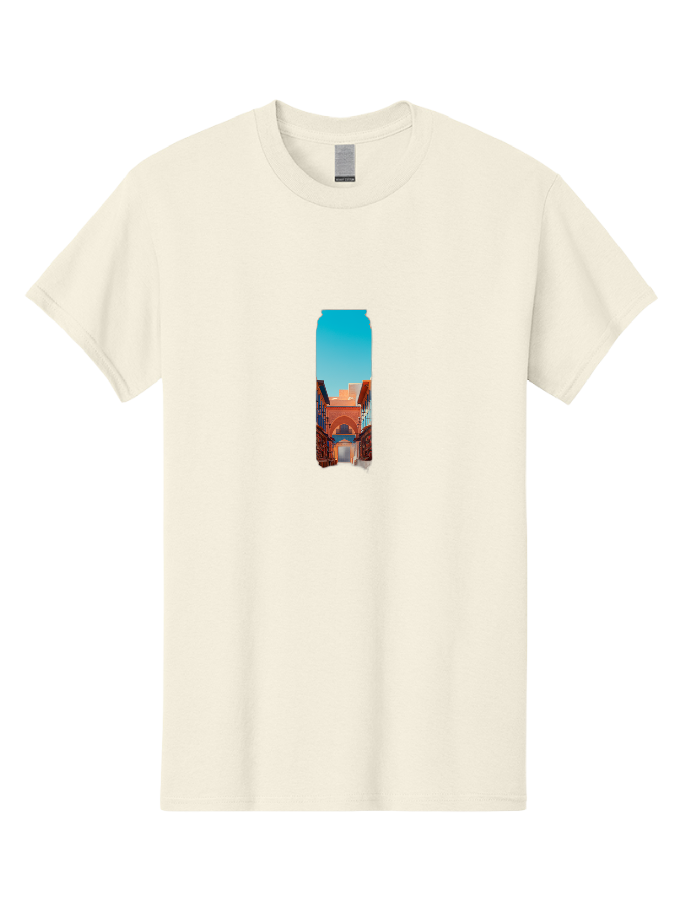 Tin-Can-With-Street-View Men'S Graphic Tee, 100% Cotton, Comfortable Casual Summer Wear, Machine Washable, Vintage Camera, Old Camera, Antique Camera, Black Camera, Classic Photography, Photography Equipment, Nostalgic Device, Film Camera, Bah266