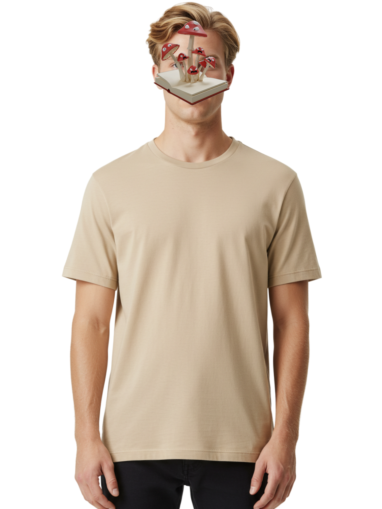 Toadstool Men'S Graphic Tee, 100% Cotton, Comfortable Casual Summer Wear, Machine Washable, Vintage Camera, Old Camera, Antique Camera, Black Camera, Classic Photography, Photography Equipment, Nostalgic Device, Film Camera, Camera Art Bah268