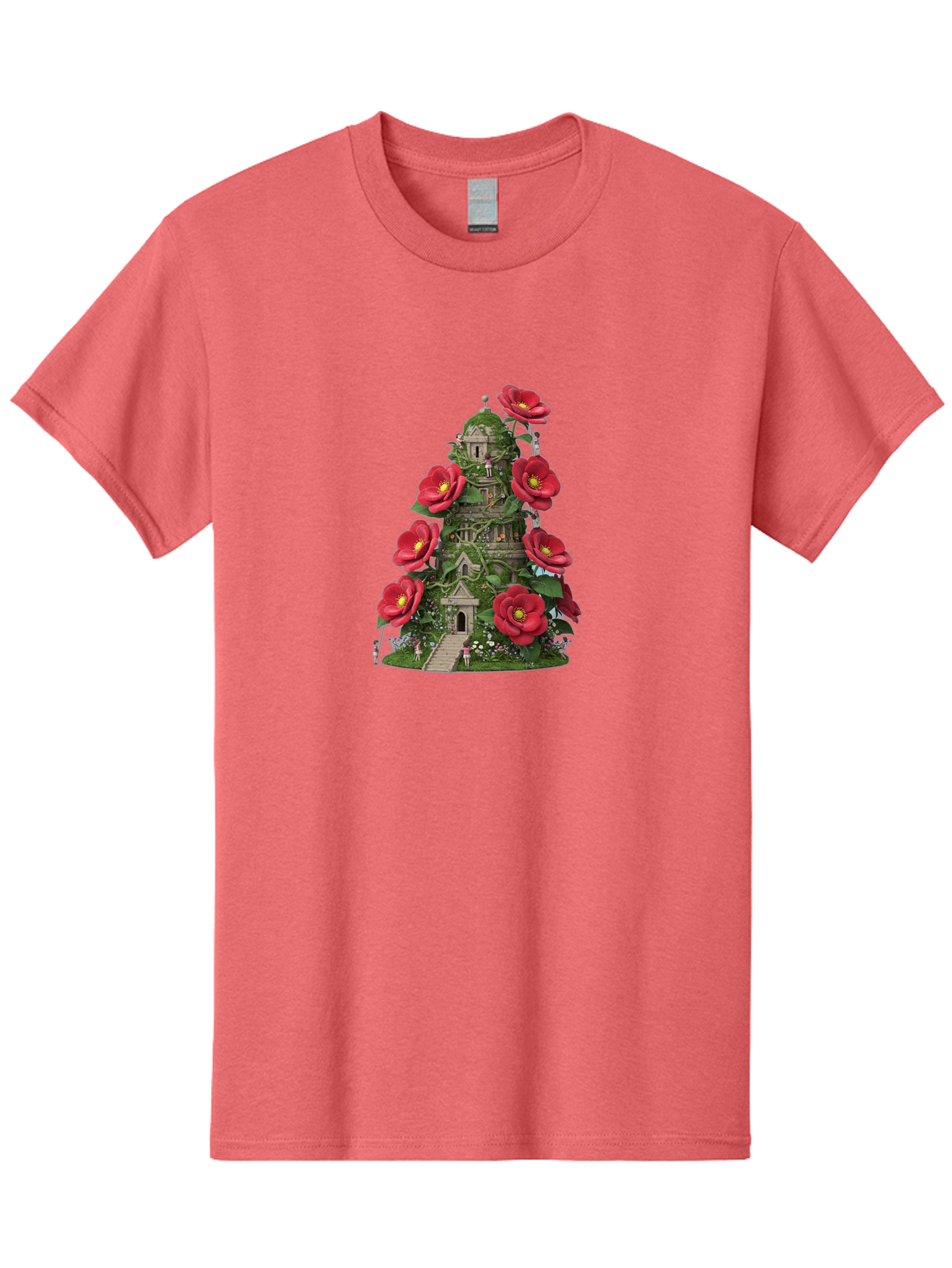 Tower-Of-Red-Flowers Men'S Graphic Tee, 100% Cotton, Comfortable Casual Summer Wear, Machine Washable, Vintage Camera, Old Camera, Antique Camera, Black Camera, Classic Photography, Photography Equipment, Nostalgic Device, Film Camera, Bah272