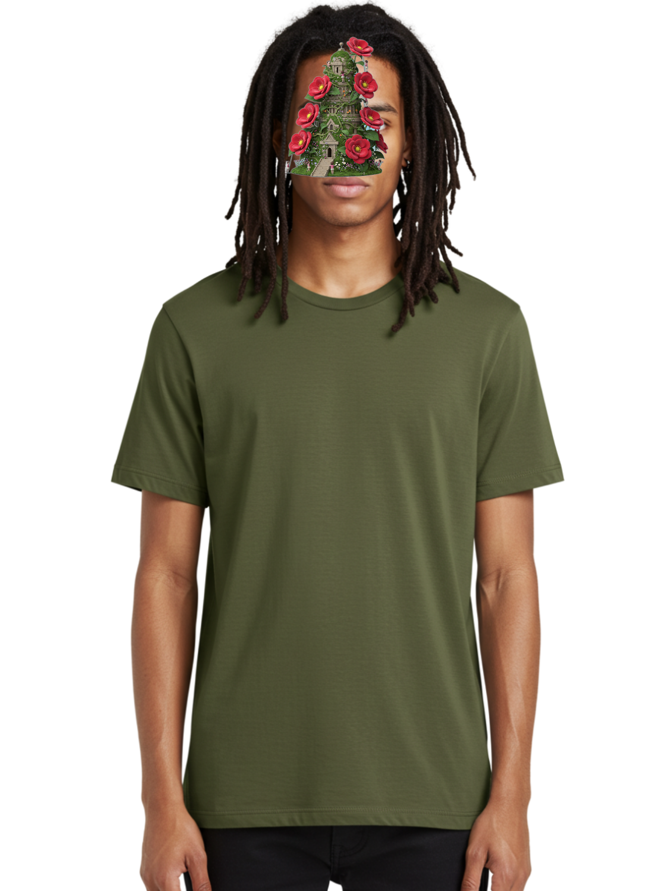 Tower-Of-Red-Flowers Men'S Graphic Tee, 100% Cotton, Comfortable Casual Summer Wear, Machine Washable, Vintage Camera, Old Camera, Antique Camera, Black Camera, Classic Photography, Photography Equipment, Nostalgic Device, Film Camera, Bah272