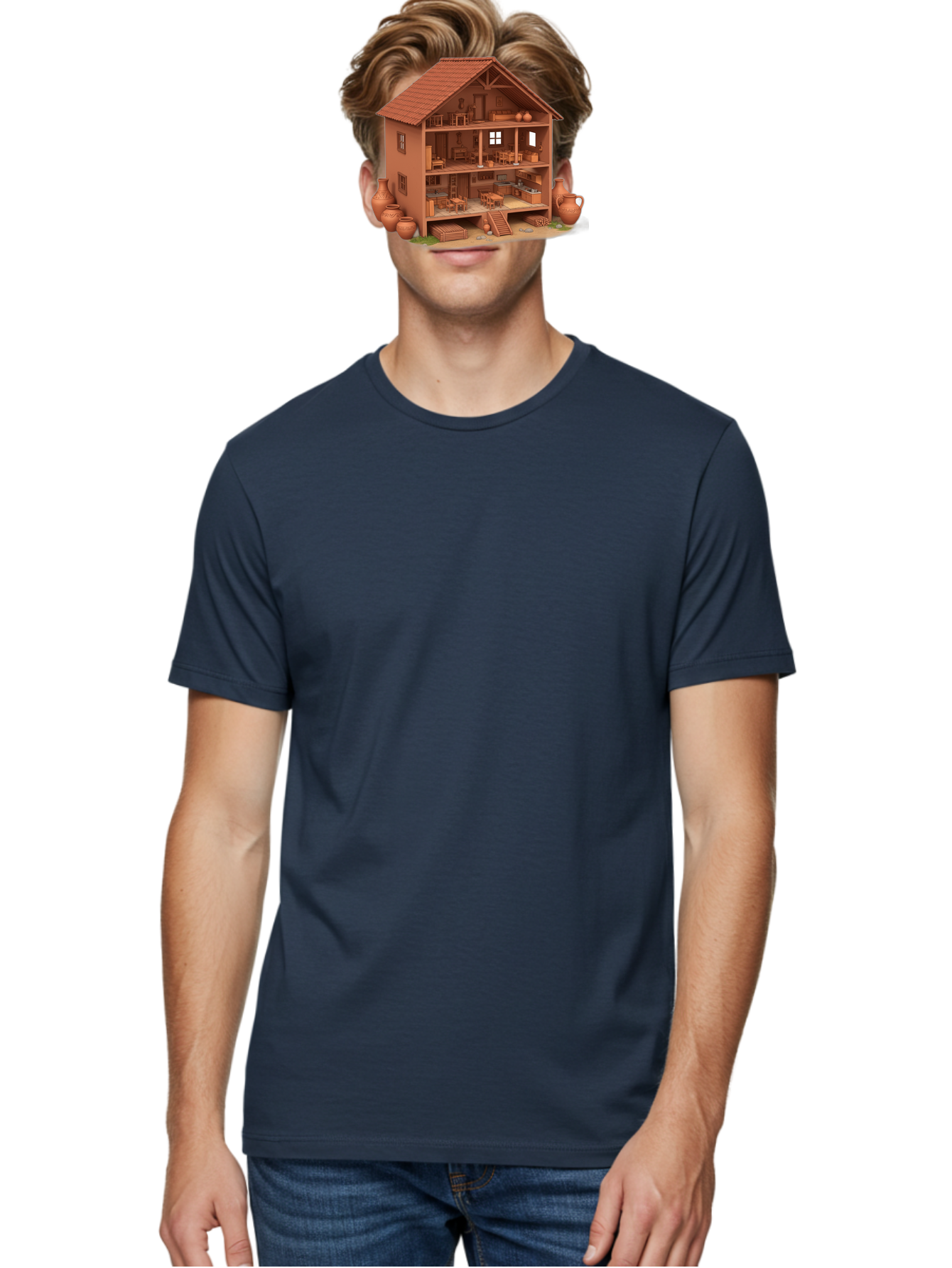 Traditional-House Men'S Graphic Tee, 100% Cotton, Comfortable Casual Summer Wear, Machine Washable, Vintage Camera, Old Camera, Antique Camera, Black Camera, Classic Photography, Photography Equipment, Nostalgic Device, Film Camera, Camera Art Bah276