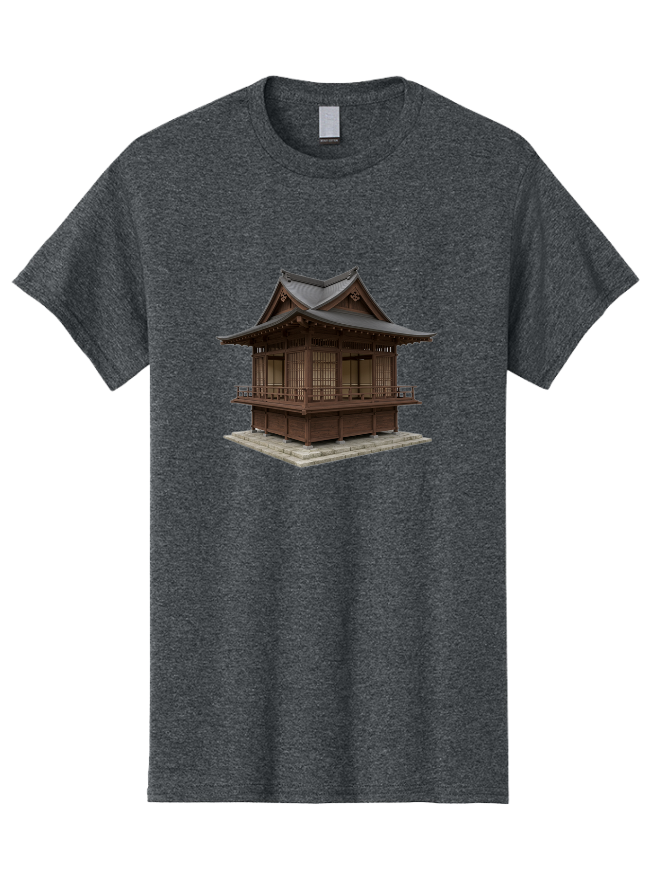 Traditional-Japanese-House Men'S Graphic Tee, 100% Cotton, Comfortable Casual Summer Wear, Machine Washable, Vintage Camera, Old Camera, Antique Camera, Black Camera, Classic Photography, Photography Equipment, Nostalgic Device, Film Camera, Bah277