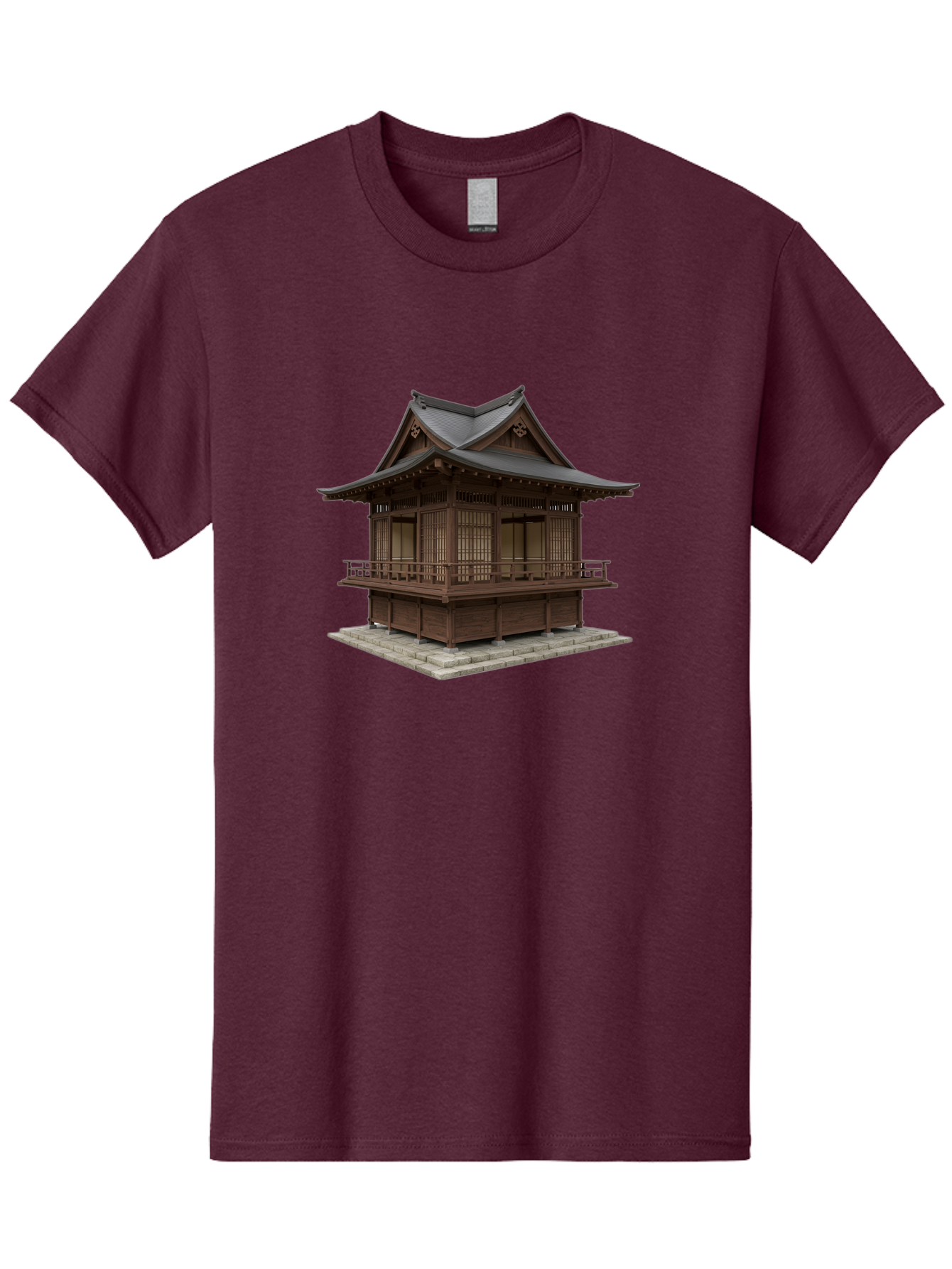 Traditional-Japanese-House Men'S Graphic Tee, 100% Cotton, Comfortable Casual Summer Wear, Machine Washable, Vintage Camera, Old Camera, Antique Camera, Black Camera, Classic Photography, Photography Equipment, Nostalgic Device, Film Camera, Bah277