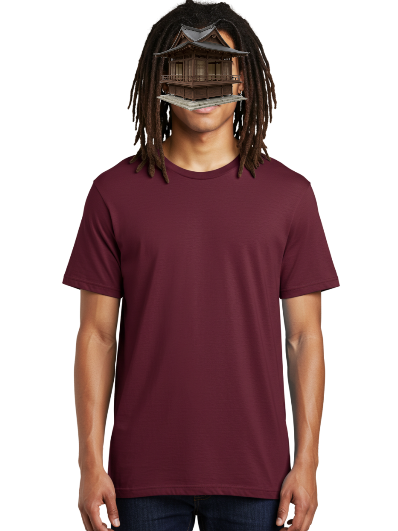 Traditional-Japanese-House Men'S Graphic Tee, 100% Cotton, Comfortable Casual Summer Wear, Machine Washable, Vintage Camera, Old Camera, Antique Camera, Black Camera, Classic Photography, Photography Equipment, Nostalgic Device, Film Camera, Bah277