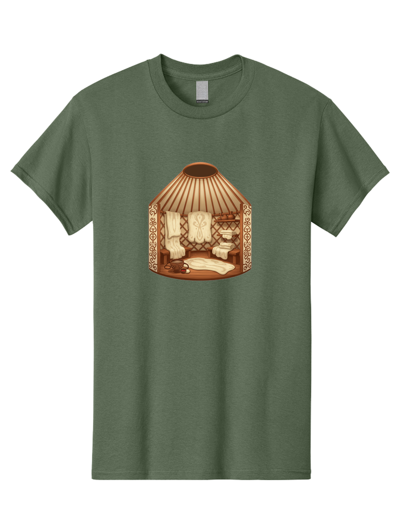 Traditional-Mongolian-Ger Men'S Graphic Tee, 100% Cotton, Comfortable Casual Summer Wear, Machine Washable, Vintage Camera, Old Camera, Antique Camera, Black Camera, Classic Photography, Photography Equipment, Nostalgic Device, Film Camera, Bah279