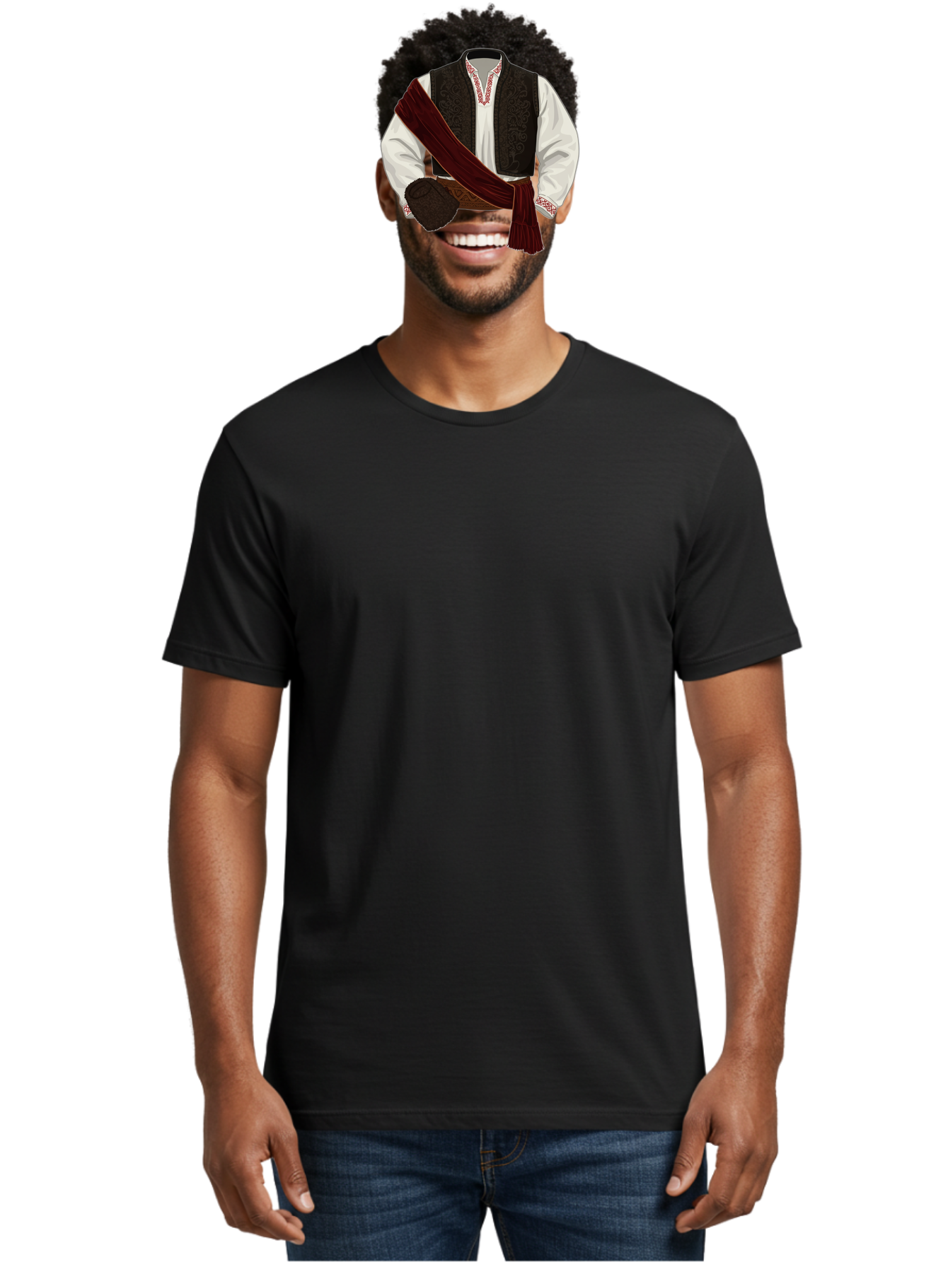 Traditional-Outfit Men'S Graphic Tee, 100% Cotton, Comfortable Casual Summer Wear, Machine Washable, Vintage Camera, Old Camera, Antique Camera, Black Camera, Classic Photography, Photography Equipment, Nostalgic Device, Film Camera, Bah280