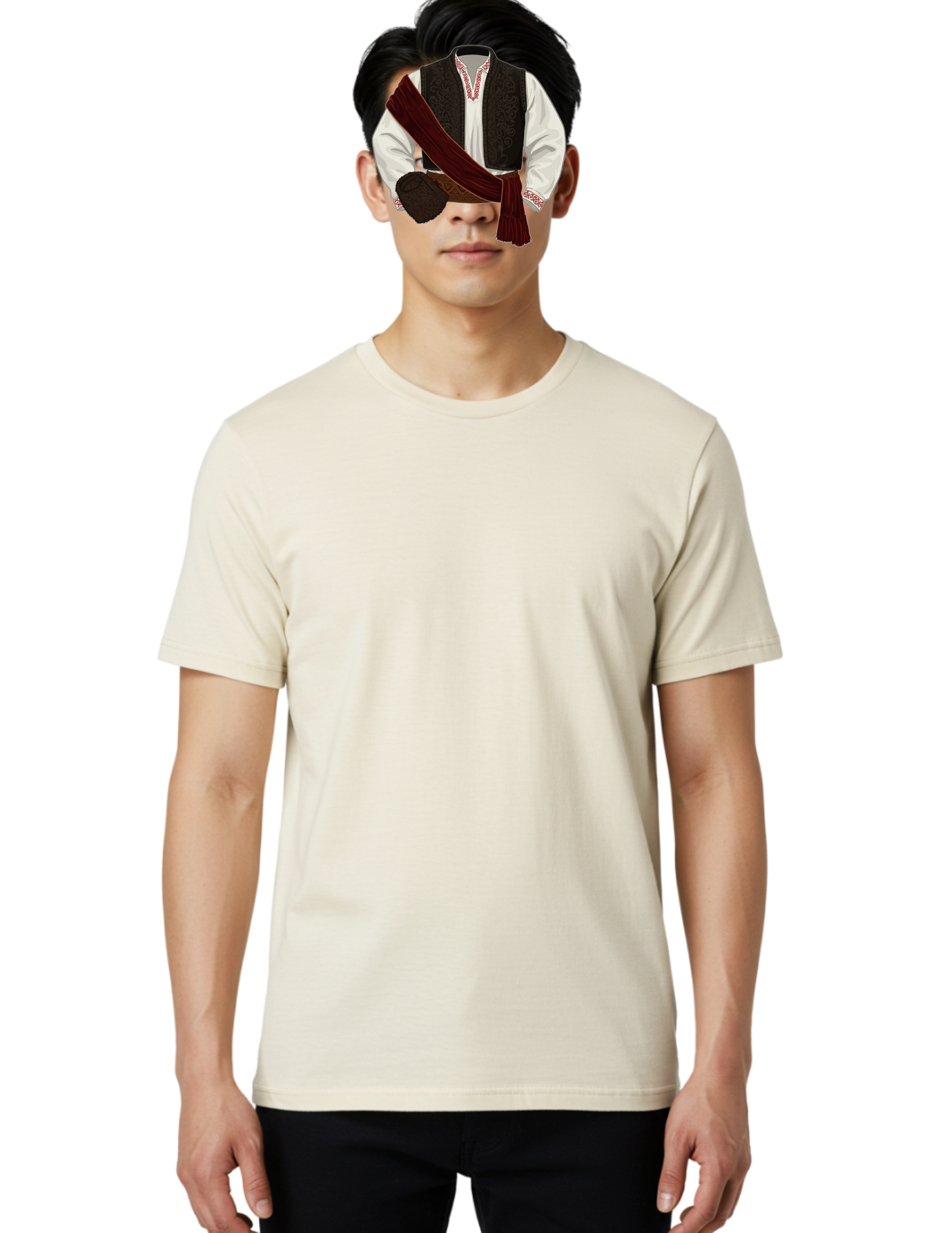 Traditional-Outfit Men'S Graphic Tee, 100% Cotton, Comfortable Casual Summer Wear, Machine Washable, Vintage Camera, Old Camera, Antique Camera, Black Camera, Classic Photography, Photography Equipment, Nostalgic Device, Film Camera, Bah280