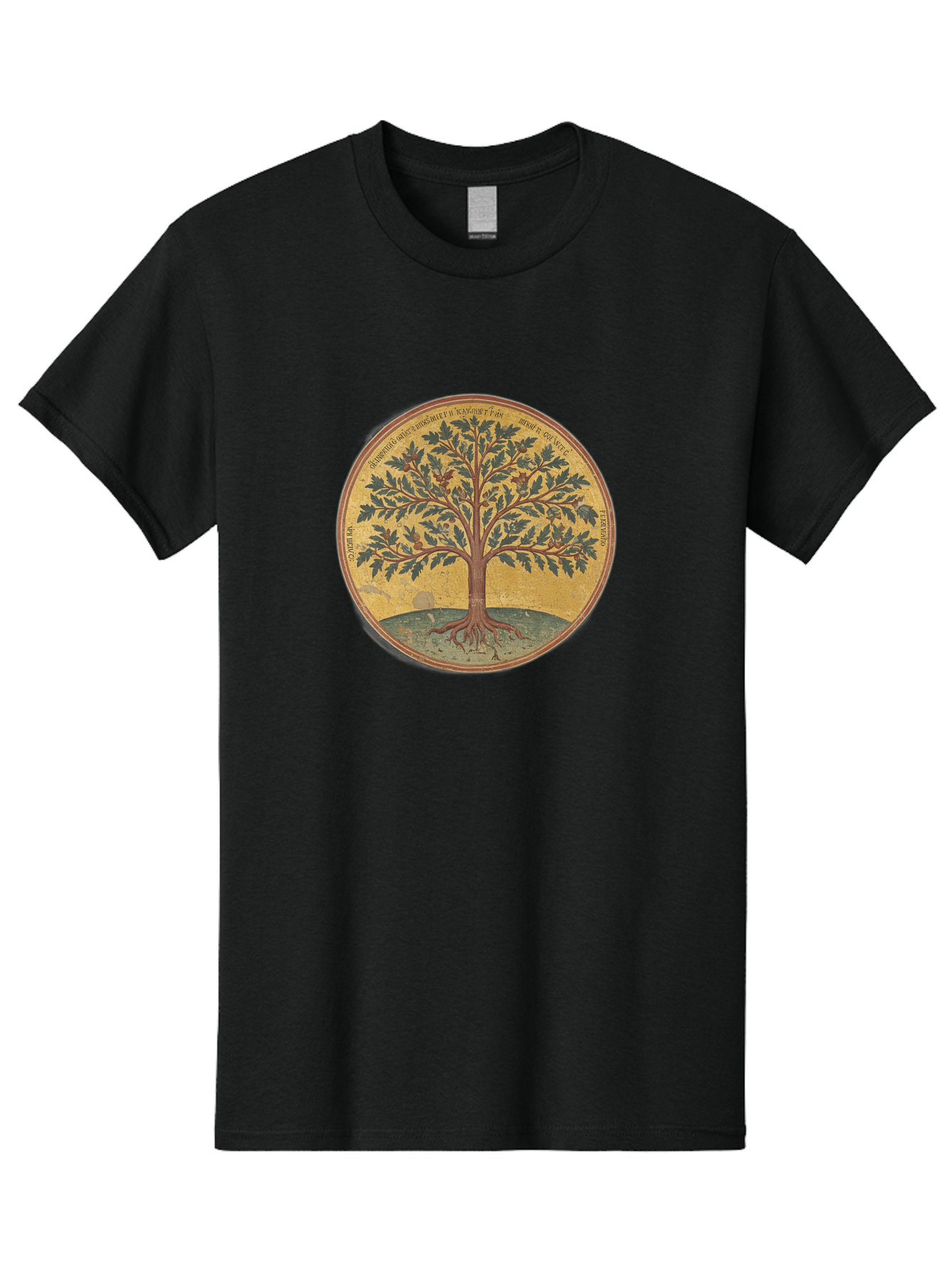 Tree-Of-Life Men'S Graphic Tee, 100% Cotton, Comfortable Casual Summer Wear, Machine Washable, Vintage Camera, Old Camera, Antique Camera, Black Camera, Classic Photography, Photography Equipment, Nostalgic Device, Film Camera, Camera Art Bah285
