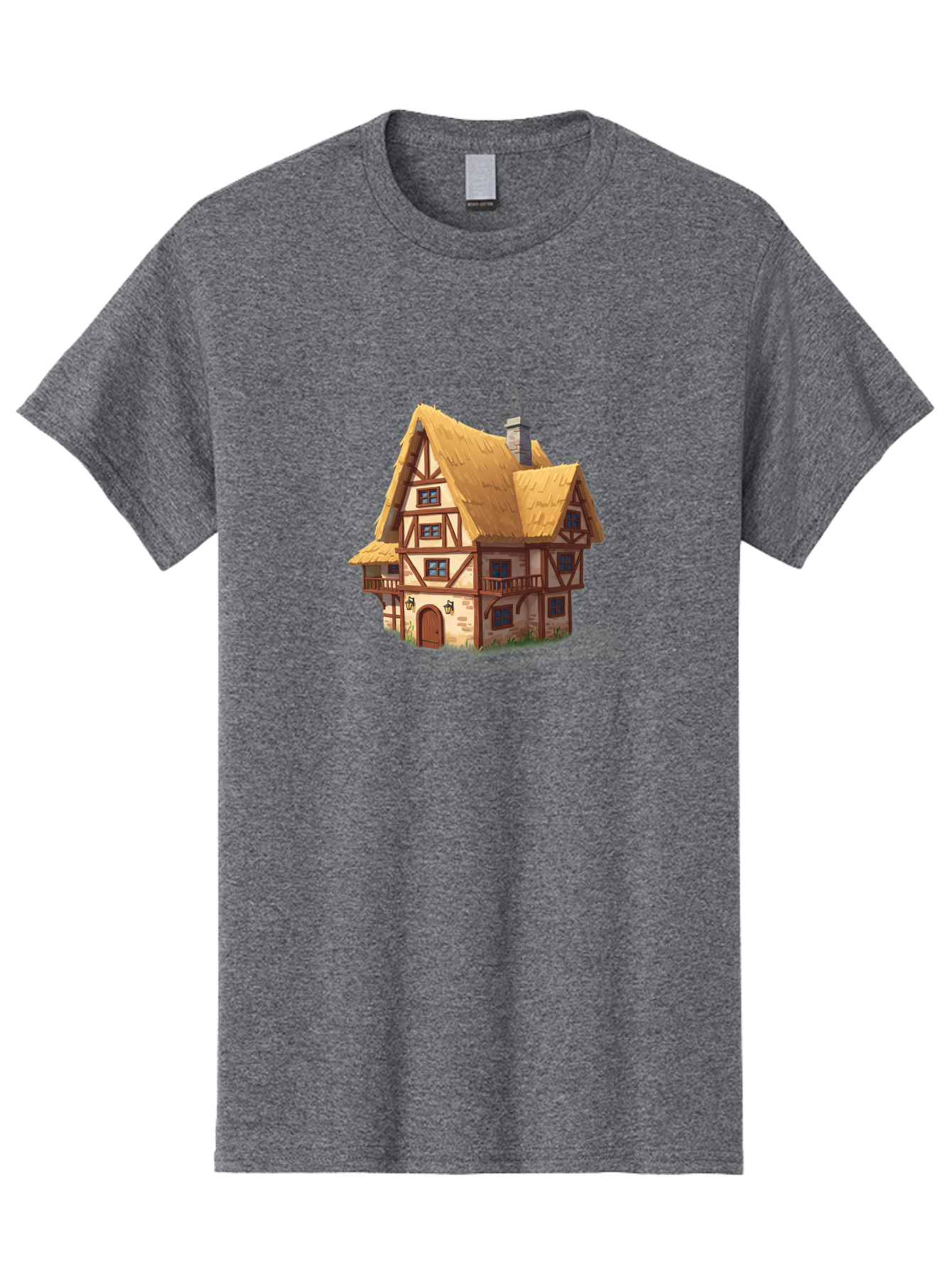 Tudor-Style-House Men'S Graphic Tee, 100% Cotton, Comfortable Casual Summer Wear, Machine Washable, Vintage Camera, Old Camera, Antique Camera, Black Camera, Classic Photography, Photography Equipment, Nostalgic Device, Film Camera, Camera Art Bah295