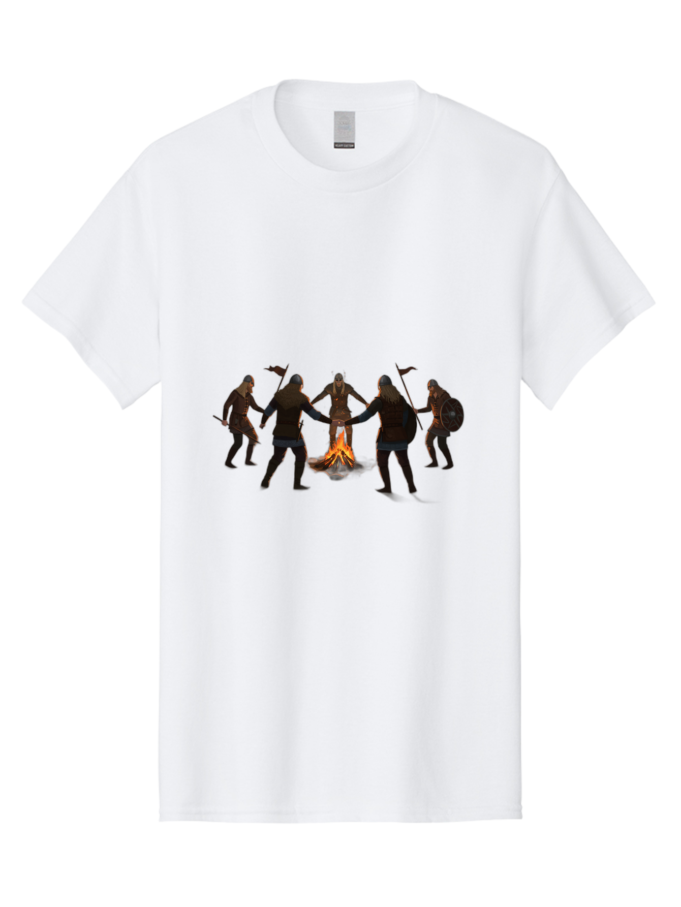 Viking-Circle-Dance Men'S Graphic Tee, 100% Cotton, Comfortable Casual Summer Wear, Machine Washable, Vintage Camera, Old Camera, Antique Camera, Black Camera, Classic Photography, Photography Equipment, Nostalgic Device, Film Camera, Bah319