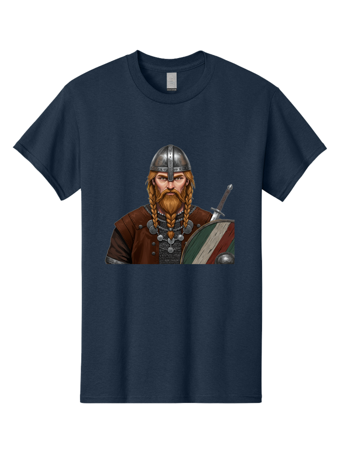 Viking-Warrior-3 Men'S Graphic Tee, 100% Cotton, Comfortable Casual Summer Wear, Machine Washable, Vintage Camera, Old Camera, Antique Camera, Black Camera, Classic Photography, Photography Equipment, Nostalgic Device, Film Camera, Camera Art Bah322