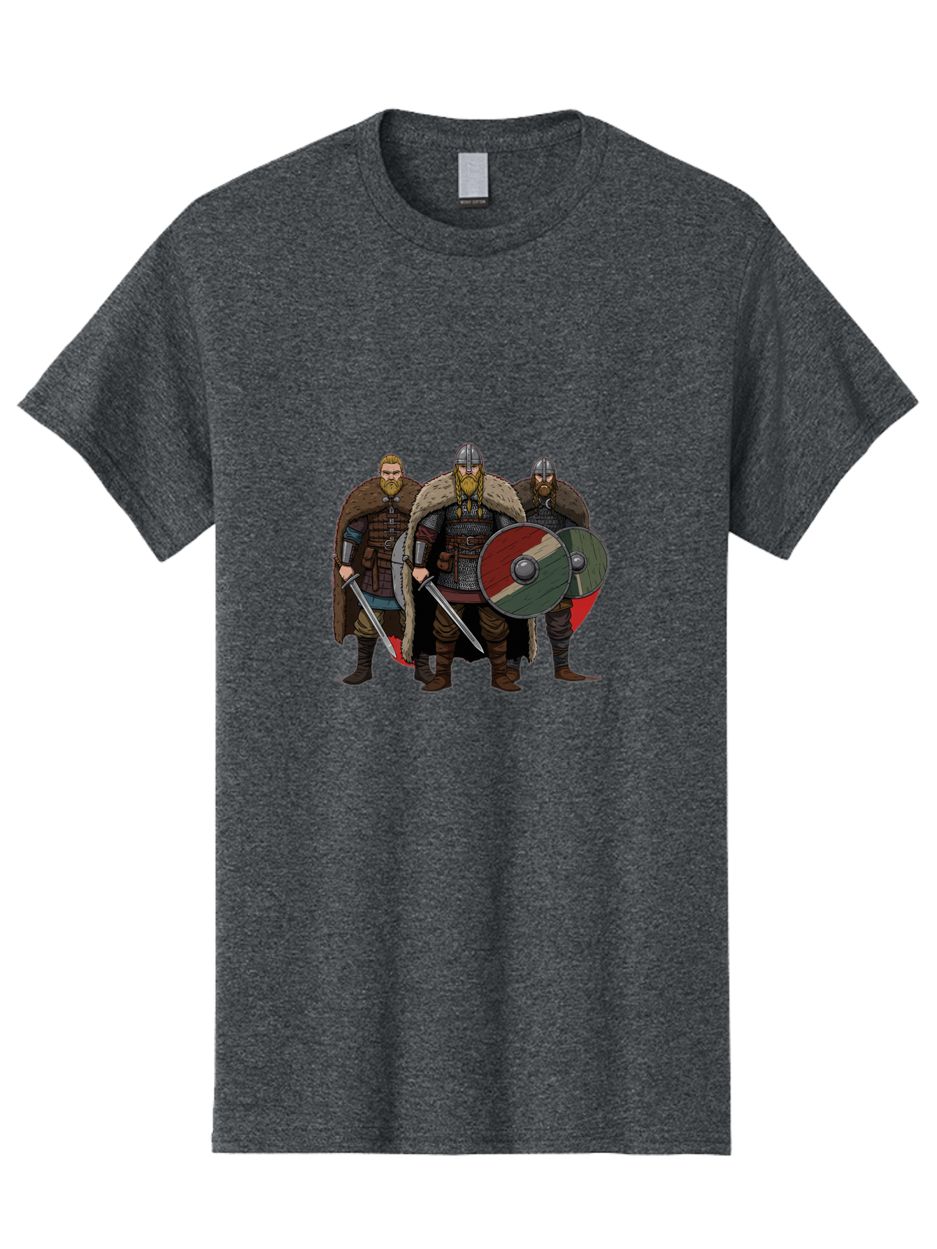 Viking-Warriors-13 Men'S Graphic Tee, 100% Cotton, Comfortable Casual Summer Wear, Machine Washable, Vintage Camera, Old Camera, Antique Camera, Black Camera, Classic Photography, Photography Equipment, Nostalgic Device, Film Camera, Bah329