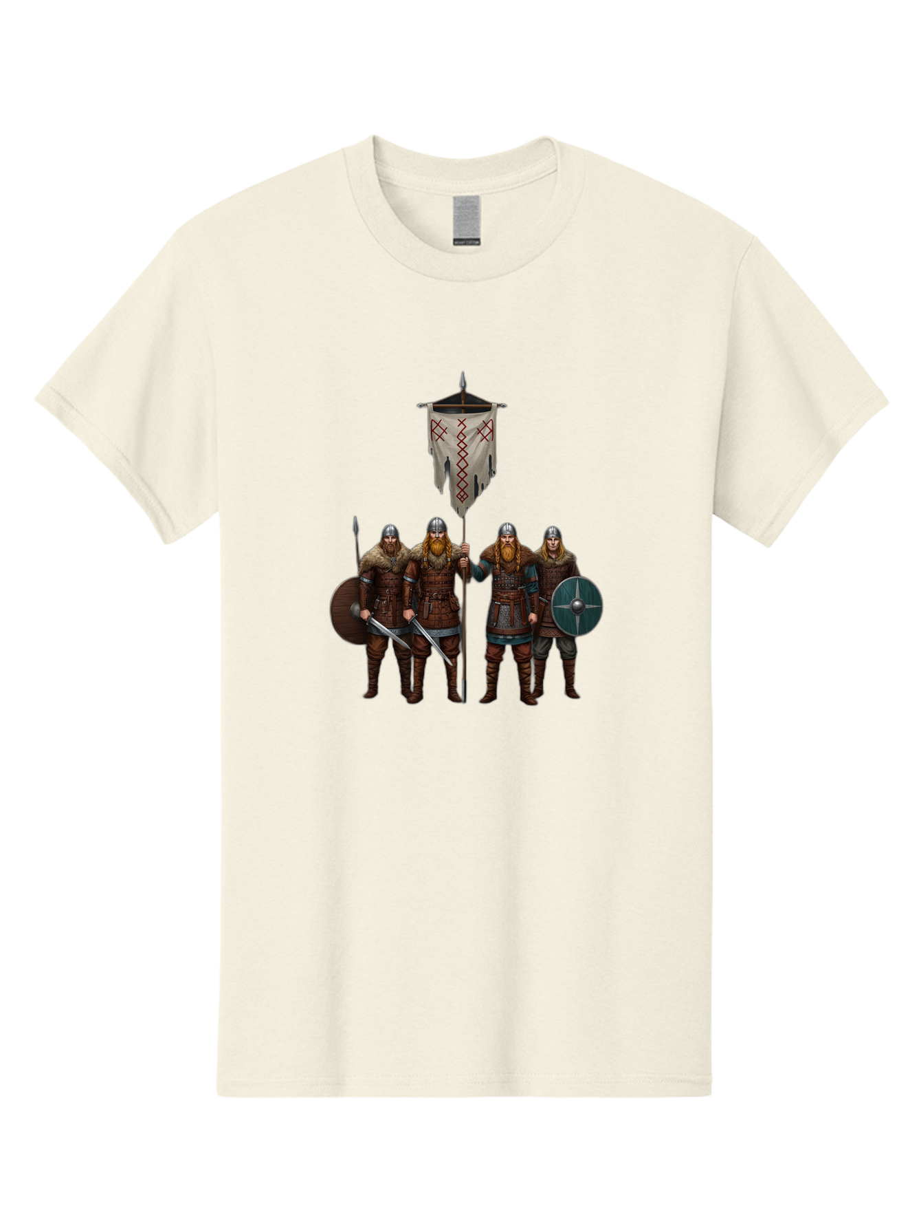 Viking-Warriors-4 Men'S Graphic Tee, 100% Cotton, Comfortable Casual Summer Wear, Machine Washable, Vintage Camera, Old Camera, Antique Camera, Black Camera, Classic Photography, Photography Equipment, Nostalgic Device, Film Camera, Camera Art Bah332