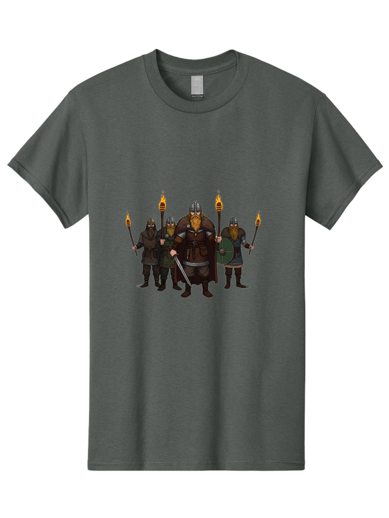 Viking-Warriors-7 Men'S Graphic Tee, 100% Cotton, Comfortable Casual Summer Wear, Machine Washable, Vintage Camera, Old Camera, Antique Camera, Black Camera, Classic Photography, Photography Equipment, Nostalgic Device, Film Camera, Camera Art Bah335