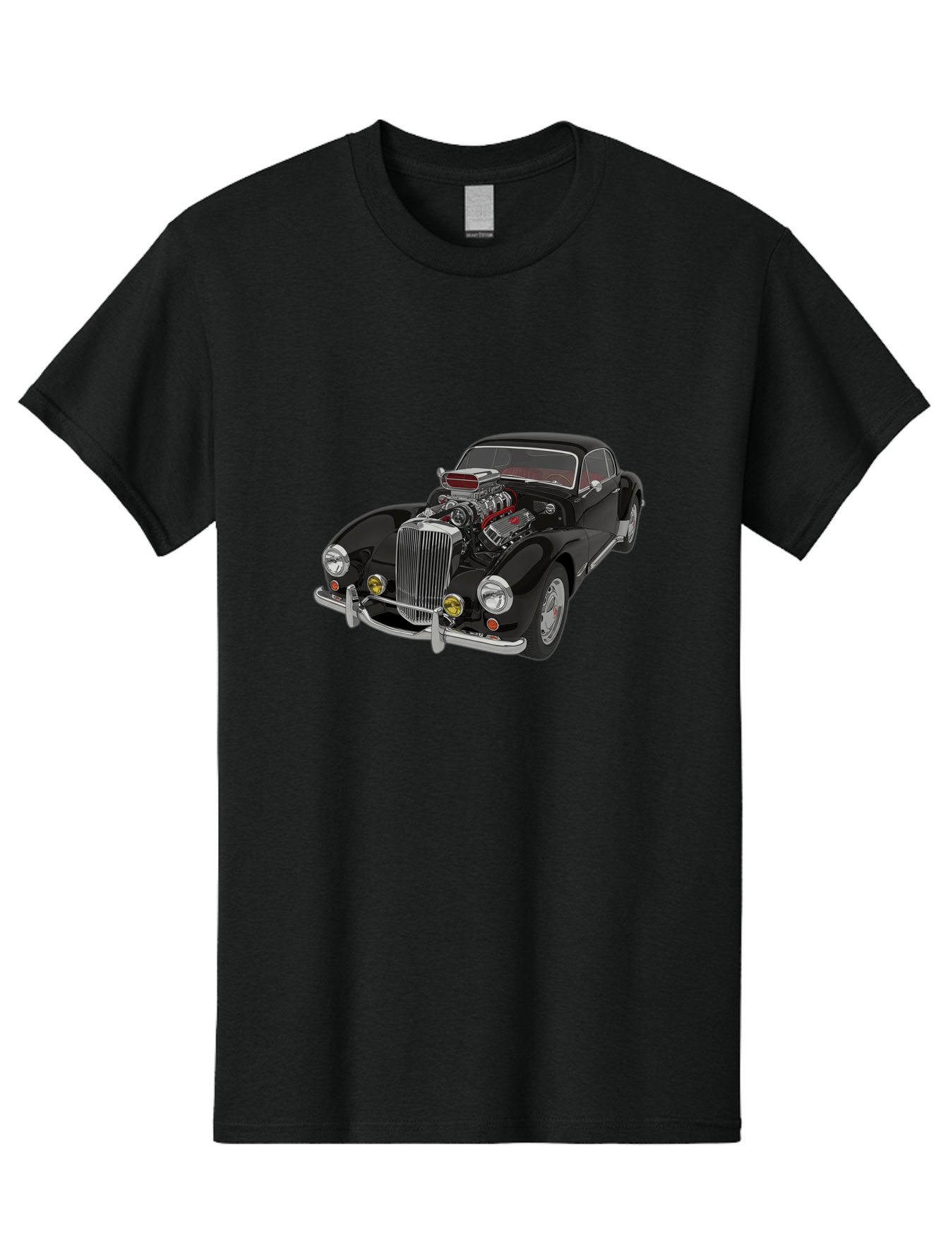 Vintage-Car Men'S Graphic Tee, 100% Cotton, Comfortable Casual Summer Wear, Machine Washable, Vintage Camera, Old Camera, Antique Camera, Black Camera, Classic Photography, Photography Equipment, Nostalgic Device, Film Camera, Camera Art Bah343