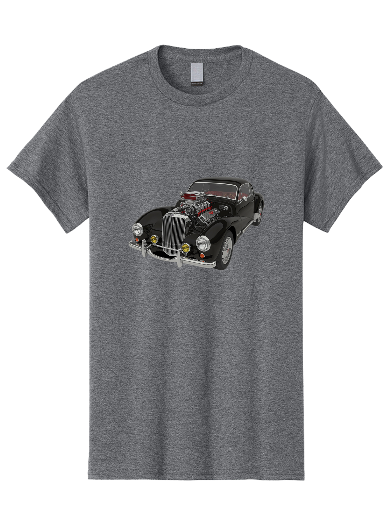Vintage-Car Men'S Graphic Tee, 100% Cotton, Comfortable Casual Summer Wear, Machine Washable, Vintage Camera, Old Camera, Antique Camera, Black Camera, Classic Photography, Photography Equipment, Nostalgic Device, Film Camera, Camera Art Bah343