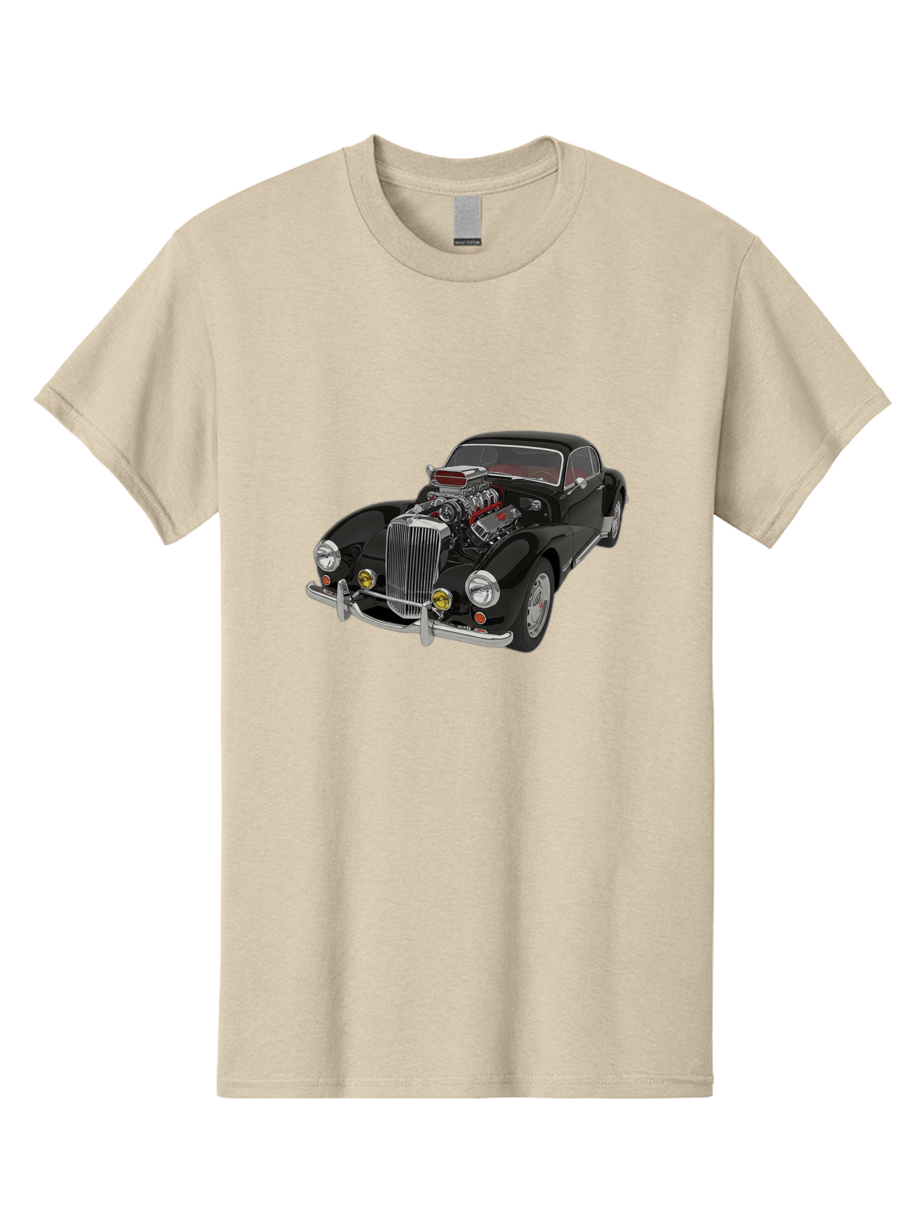 Vintage-Car Men'S Graphic Tee, 100% Cotton, Comfortable Casual Summer Wear, Machine Washable, Vintage Camera, Old Camera, Antique Camera, Black Camera, Classic Photography, Photography Equipment, Nostalgic Device, Film Camera, Camera Art Bah343