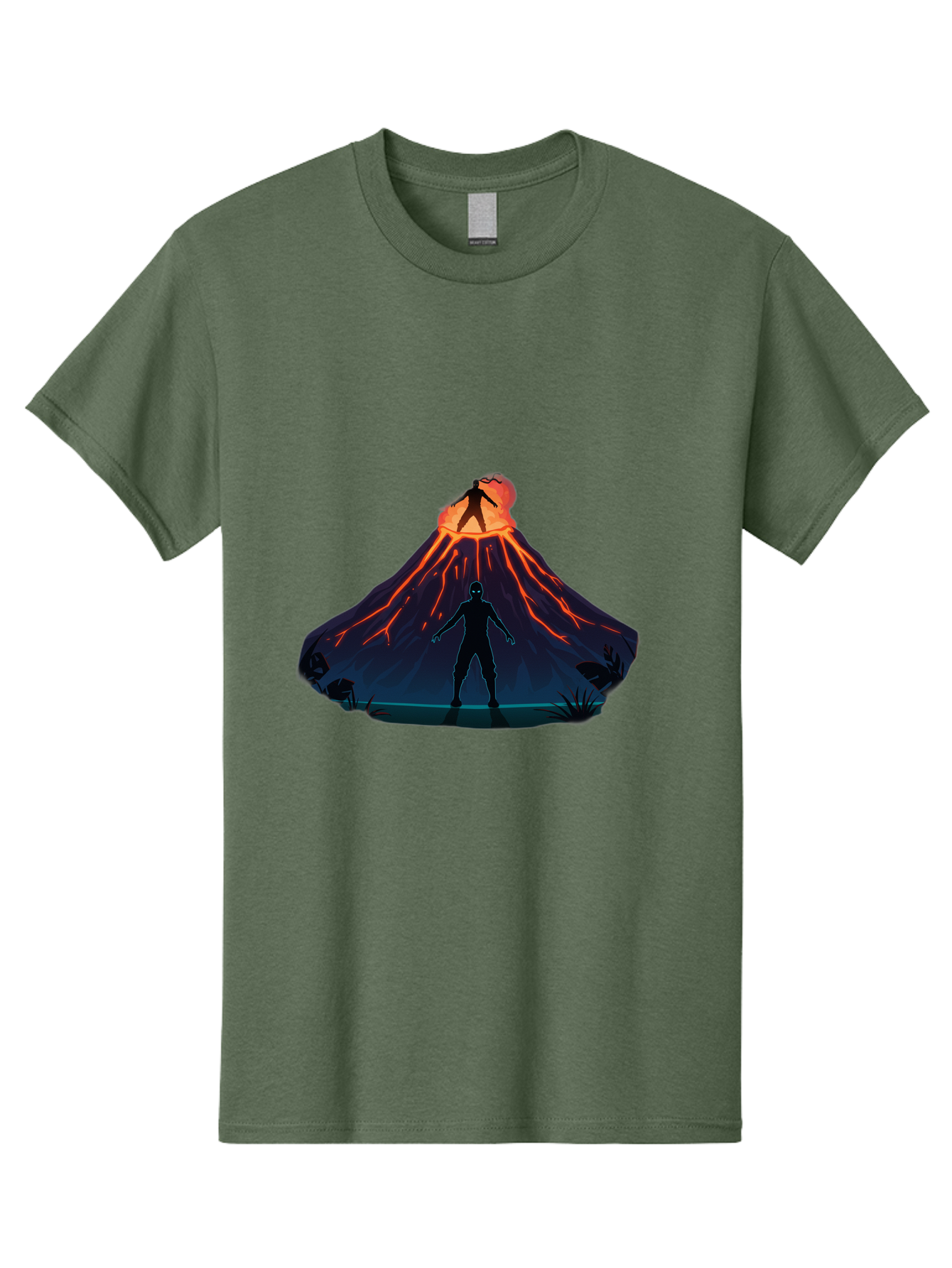 Volcano-Eruption Men'S Graphic Tee, 100% Cotton, Comfortable Casual Summer Wear, Machine Washable, Vintage Camera, Old Camera, Antique Camera, Black Camera, Classic Photography, Photography Equipment, Nostalgic Device, Film Camera, Camera Art Bah351