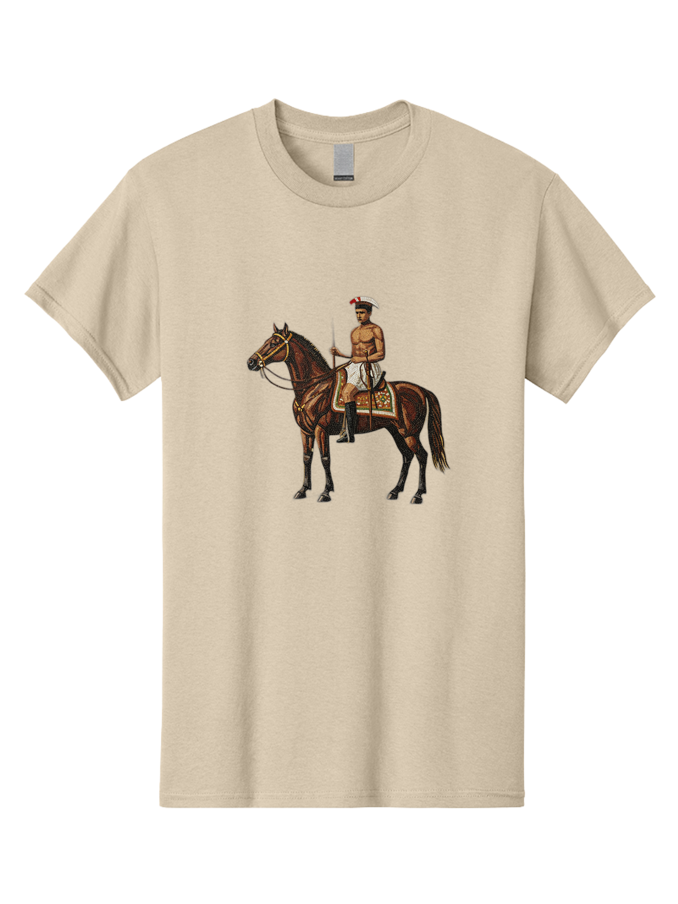 Warrior-On-Horse Men'S Graphic Tee, 100% Cotton, Comfortable Casual Summer Wear, Machine Washable, Vintage Camera, Old Camera, Antique Camera, Black Camera, Classic Photography, Photography Equipment, Nostalgic Device, Film Camera, Camera Art Bah355