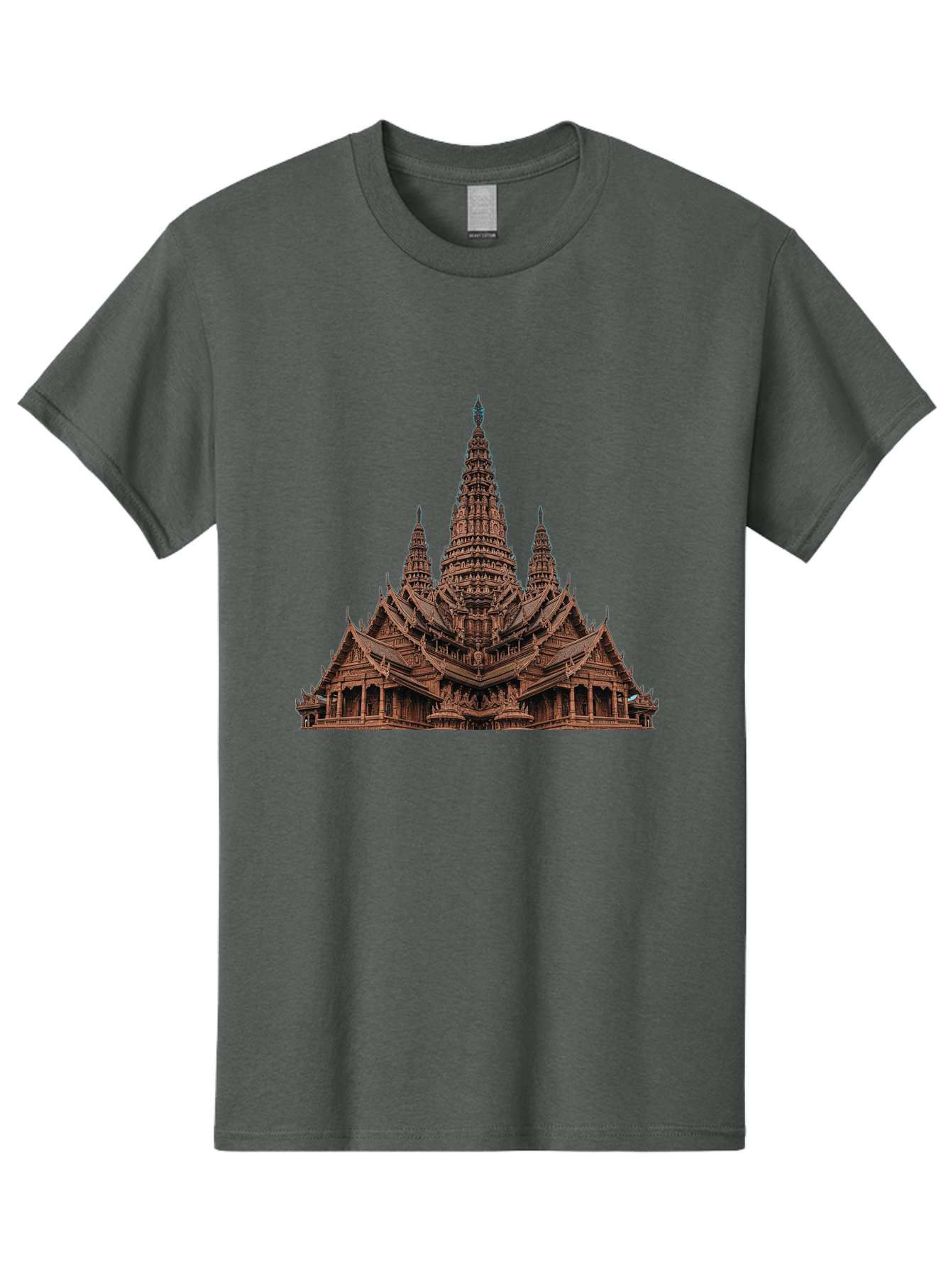 Wat-Arun-1 Men'S Graphic Tee, 100% Cotton, Comfortable Casual Summer Wear, Machine Washable, Vintage Camera, Old Camera, Antique Camera, Black Camera, Classic Photography, Photography Equipment, Nostalgic Device, Film Camera, Camera Art Bah357