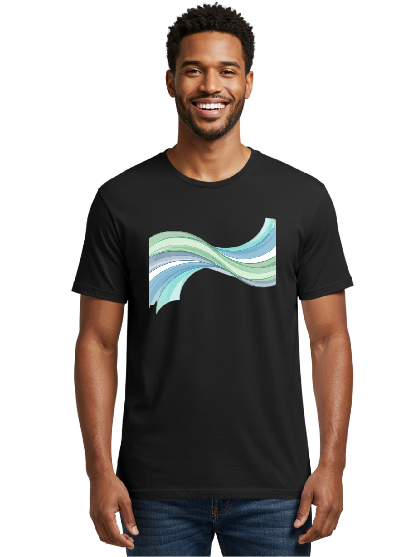 Wavy-Lines Men'S Graphic Tee, 100% Cotton, Comfortable Casual Summer Wear, Machine Washable, Vintage Camera, Old Camera, Antique Camera, Black Camera, Classic Photography, Photography Equipment, Nostalgic Device, Film Camera, Camera Art Bah365