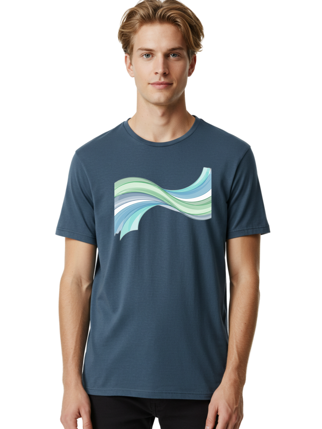 Wavy-Lines Men'S Graphic Tee, 100% Cotton, Comfortable Casual Summer Wear, Machine Washable, Vintage Camera, Old Camera, Antique Camera, Black Camera, Classic Photography, Photography Equipment, Nostalgic Device, Film Camera, Camera Art Bah365