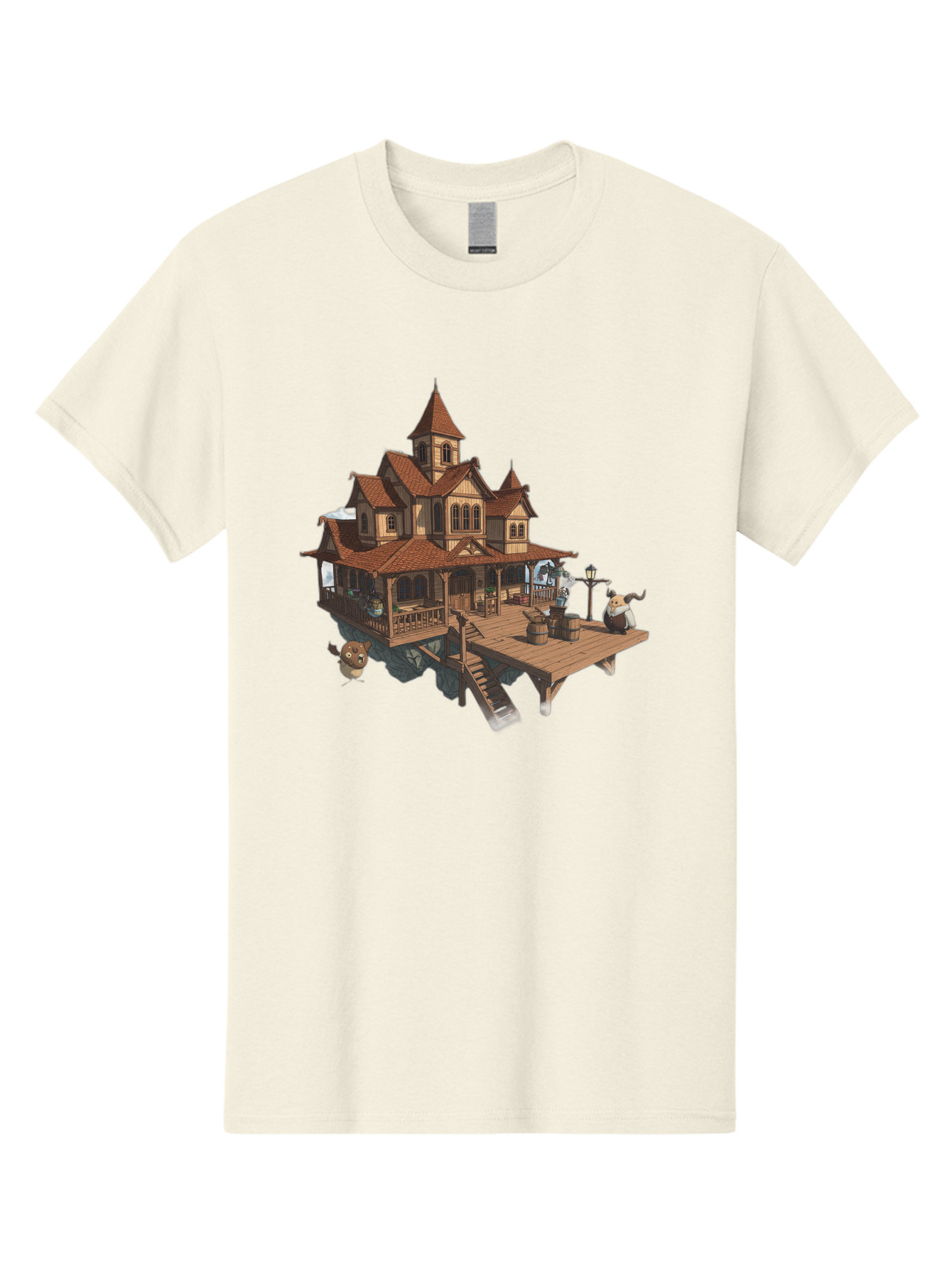 Whimsical-Wooden-Treehouse Men'S Graphic Tee, 100% Cotton, Comfortable Casual Summer Wear, Machine Washable, Vintage Camera, Old Camera, Antique Camera, Black Camera, Classic Photography, Photography Equipment, Nostalgic Device, Film Camera, Bah367