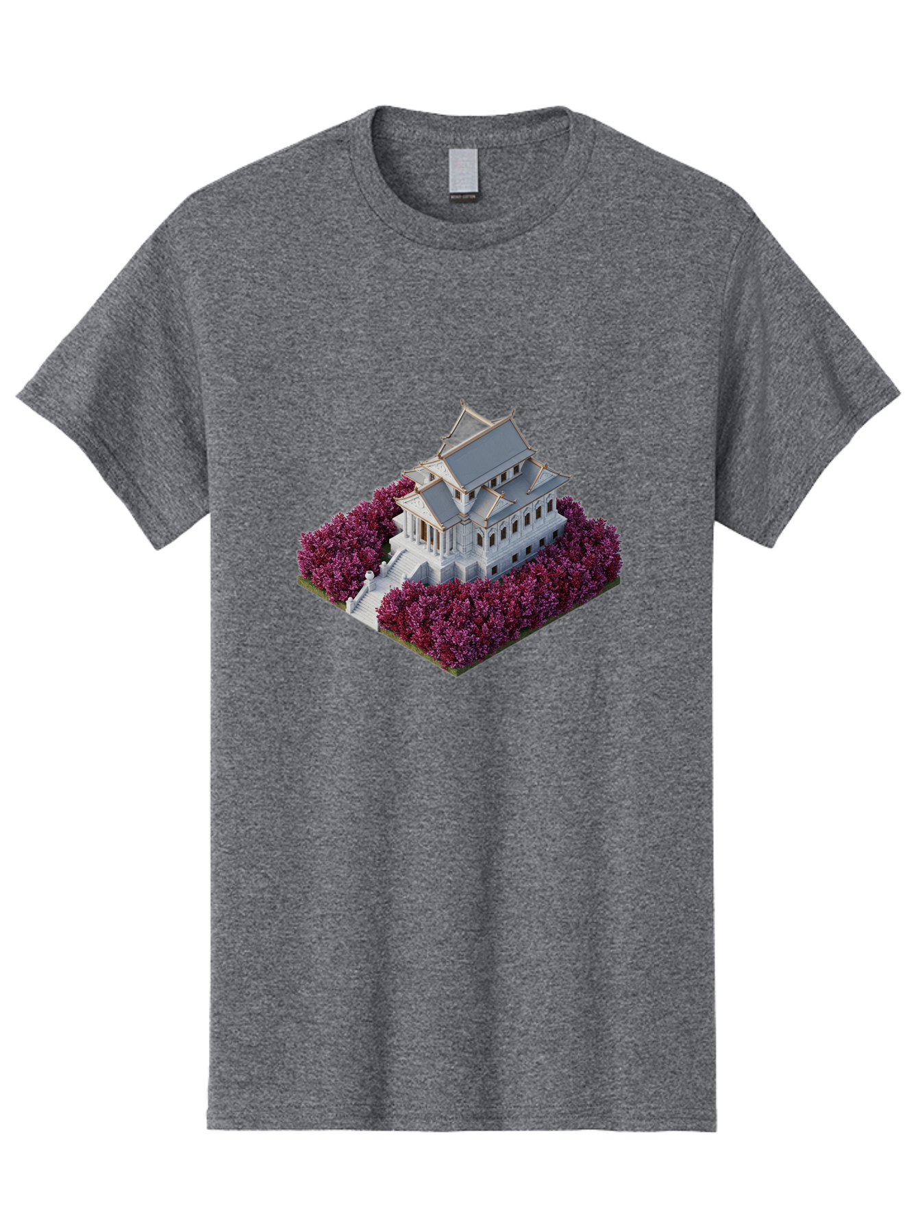 White-Buddhist-Temple Men'S Graphic Tee, 100% Cotton, Comfortable Casual Summer Wear, Machine Washable, Vintage Camera, Old Camera, Antique Camera, Black Camera, Classic Photography, Photography Equipment, Nostalgic Device, Film Camera, Bah368