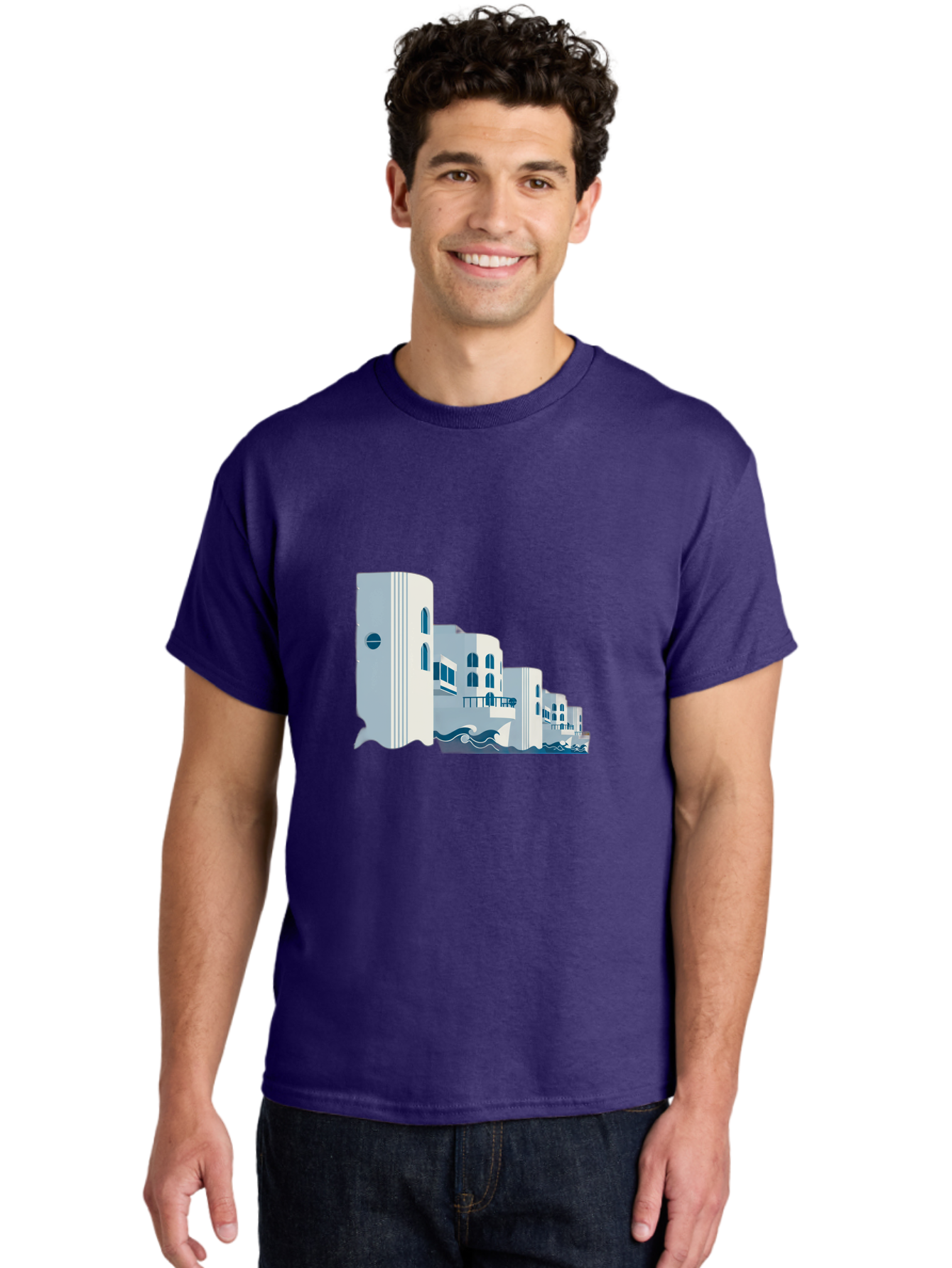 White-Buildings Men'S Graphic Tee, 100% Cotton, Comfortable Casual Summer Wear, Machine Washable, Vintage Camera, Old Camera, Antique Camera, Black Camera, Classic Photography, Photography Equipment, Nostalgic Device, Film Camera, Camera Art Bah369