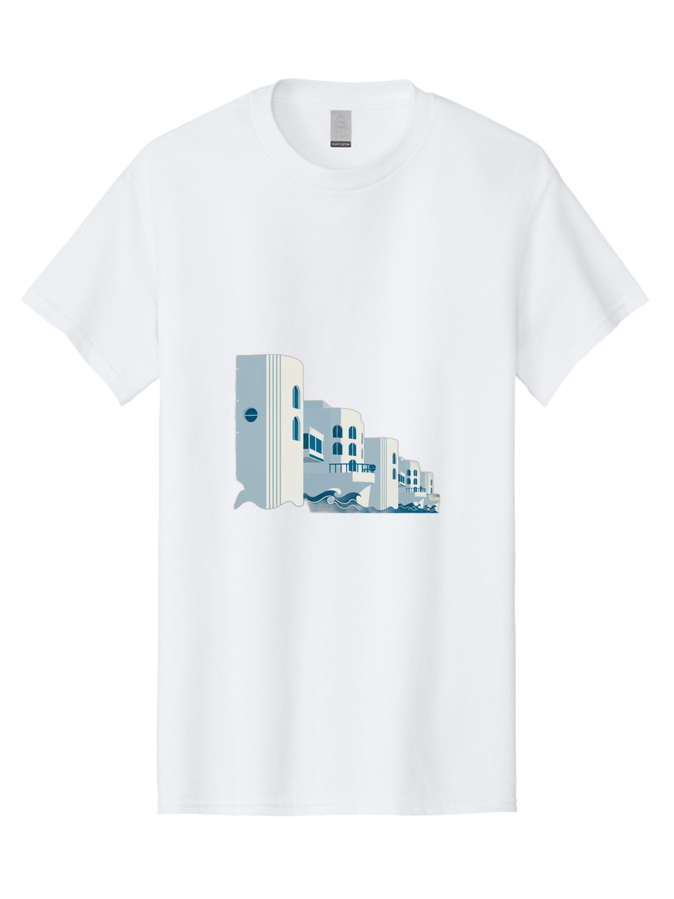White-Buildings Men'S Graphic Tee, 100% Cotton, Comfortable Casual Summer Wear, Machine Washable, Vintage Camera, Old Camera, Antique Camera, Black Camera, Classic Photography, Photography Equipment, Nostalgic Device, Film Camera, Camera Art Bah369