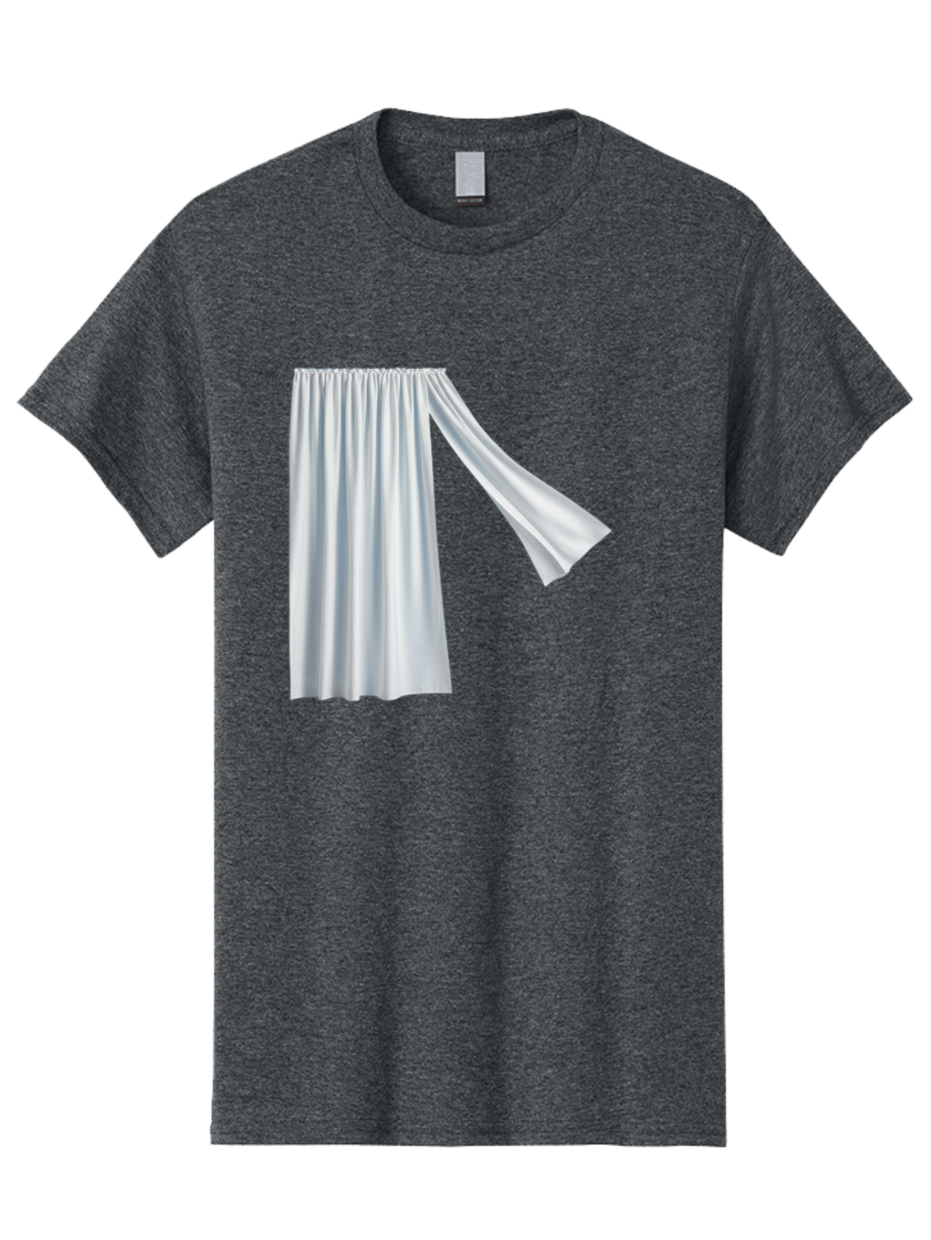 White-Curtain-2 Men'S Graphic Tee, 100% Cotton, Comfortable Casual Summer Wear, Machine Washable, Vintage Camera, Old Camera, Antique Camera, Black Camera, Classic Photography, Photography Equipment, Nostalgic Device, Film Camera, Camera Art Bah371