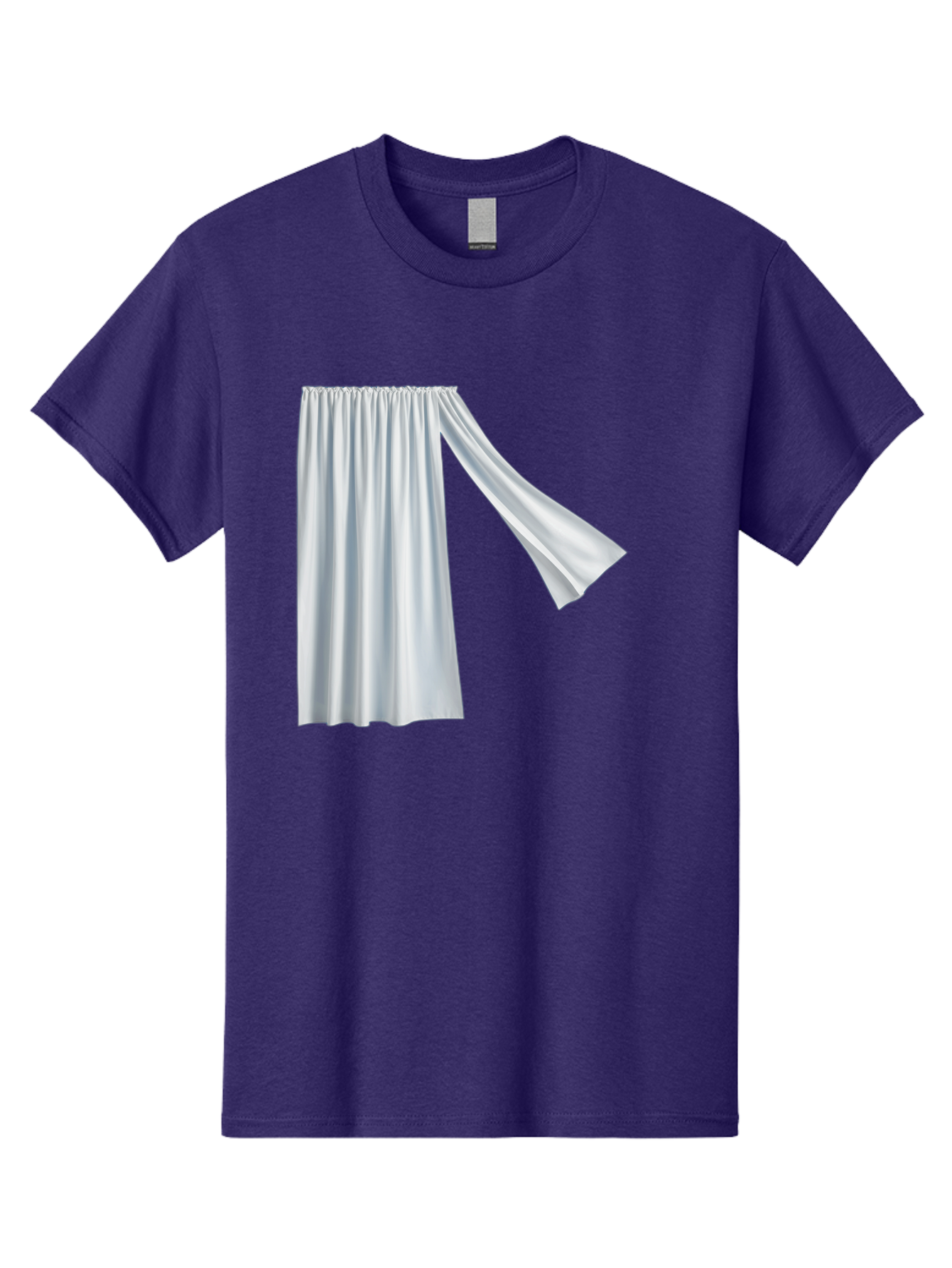 White-Curtain-2 Men'S Graphic Tee, 100% Cotton, Comfortable Casual Summer Wear, Machine Washable, Vintage Camera, Old Camera, Antique Camera, Black Camera, Classic Photography, Photography Equipment, Nostalgic Device, Film Camera, Camera Art Bah371