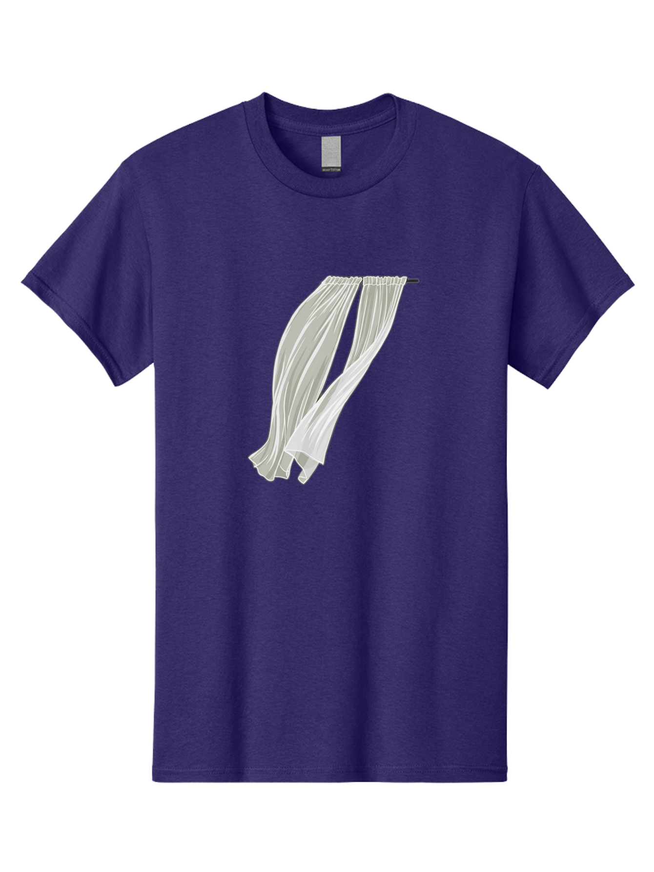 White-Curtains-1 Men'S Graphic Tee, 100% Cotton, Comfortable Casual Summer Wear, Machine Washable, Vintage Camera, Old Camera, Antique Camera, Black Camera, Classic Photography, Photography Equipment, Nostalgic Device, Film Camera, Camera Art Bah373