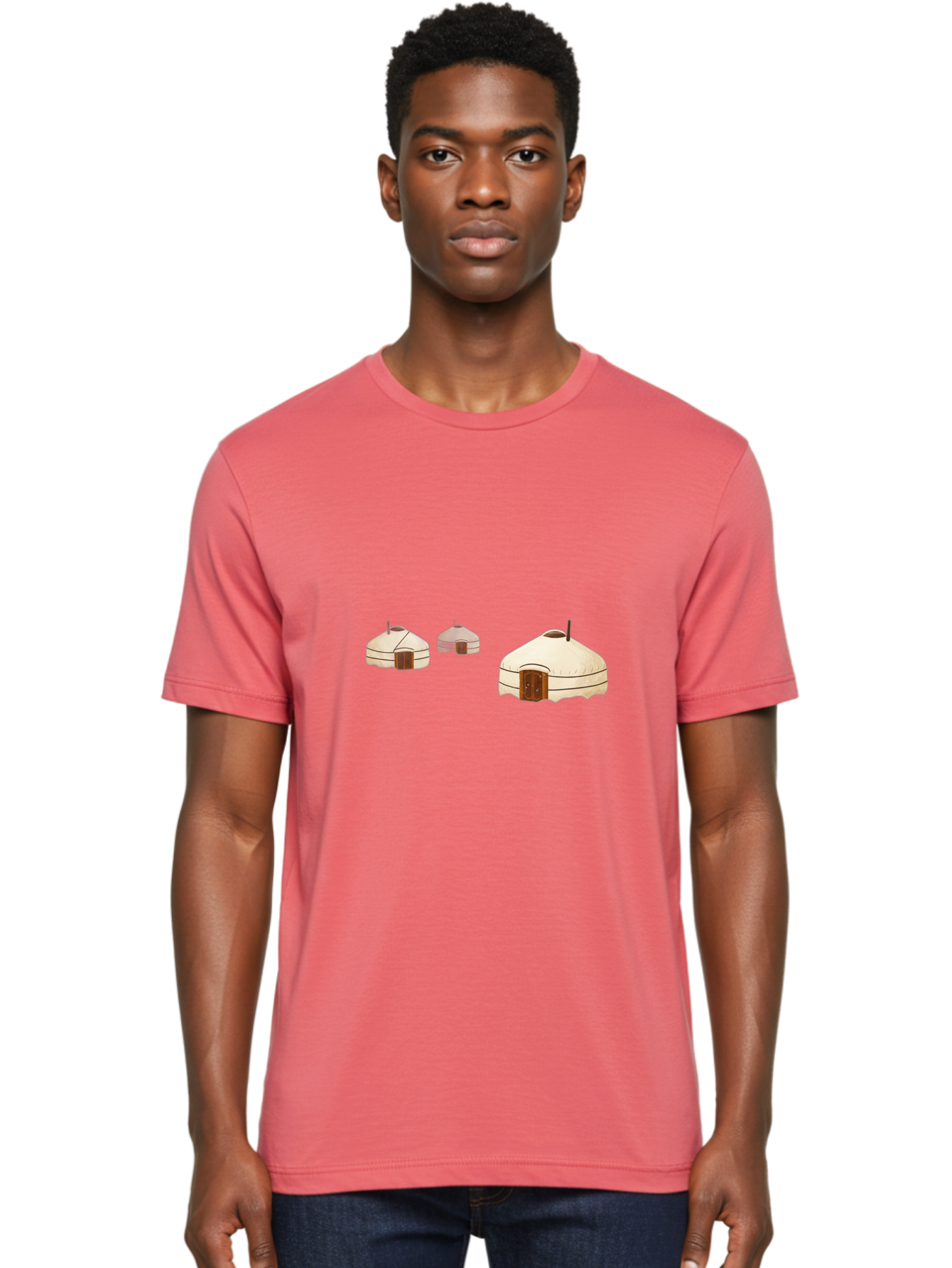 Yurts Men'S Graphic Tee, 100% Cotton, Comfortable Casual Summer Wear, Machine Washable, Vintage Camera, Old Camera, Antique Camera, Black Camera, Classic Photography, Photography Equipment, Nostalgic Device, Film Camera, Camera Art Bah415