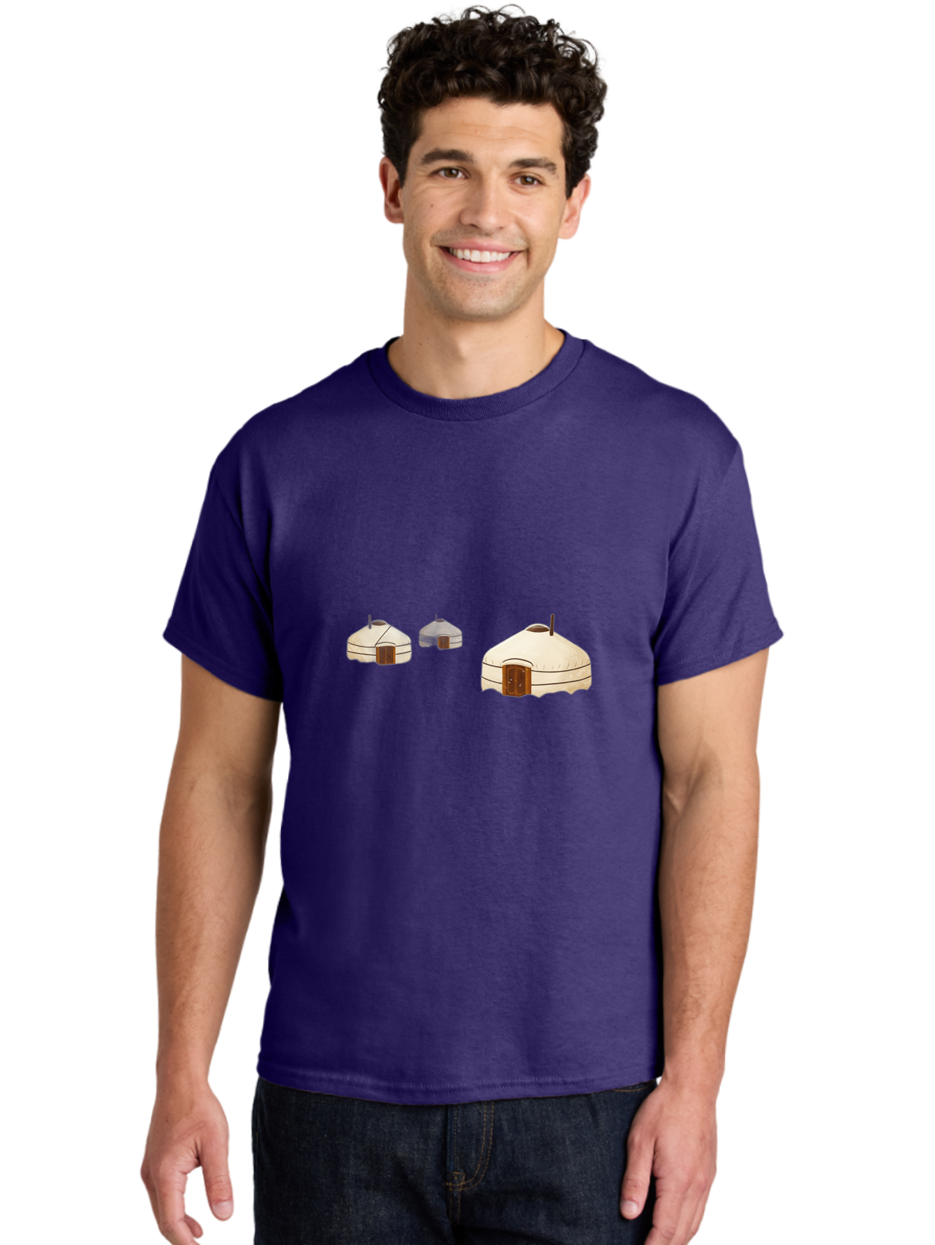 Yurts Men'S Graphic Tee, 100% Cotton, Comfortable Casual Summer Wear, Machine Washable, Vintage Camera, Old Camera, Antique Camera, Black Camera, Classic Photography, Photography Equipment, Nostalgic Device, Film Camera, Camera Art Bah415