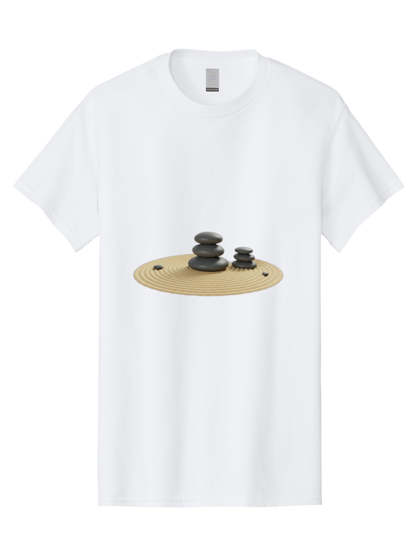 Zen-Rock-Garden Men'S Graphic Tee, 100% Cotton, Comfortable Casual Summer Wear, Machine Washable, Vintage Camera, Old Camera, Antique Camera, Black Camera, Classic Photography, Photography Equipment, Nostalgic Device, Film Camera, Camera Art Bah416