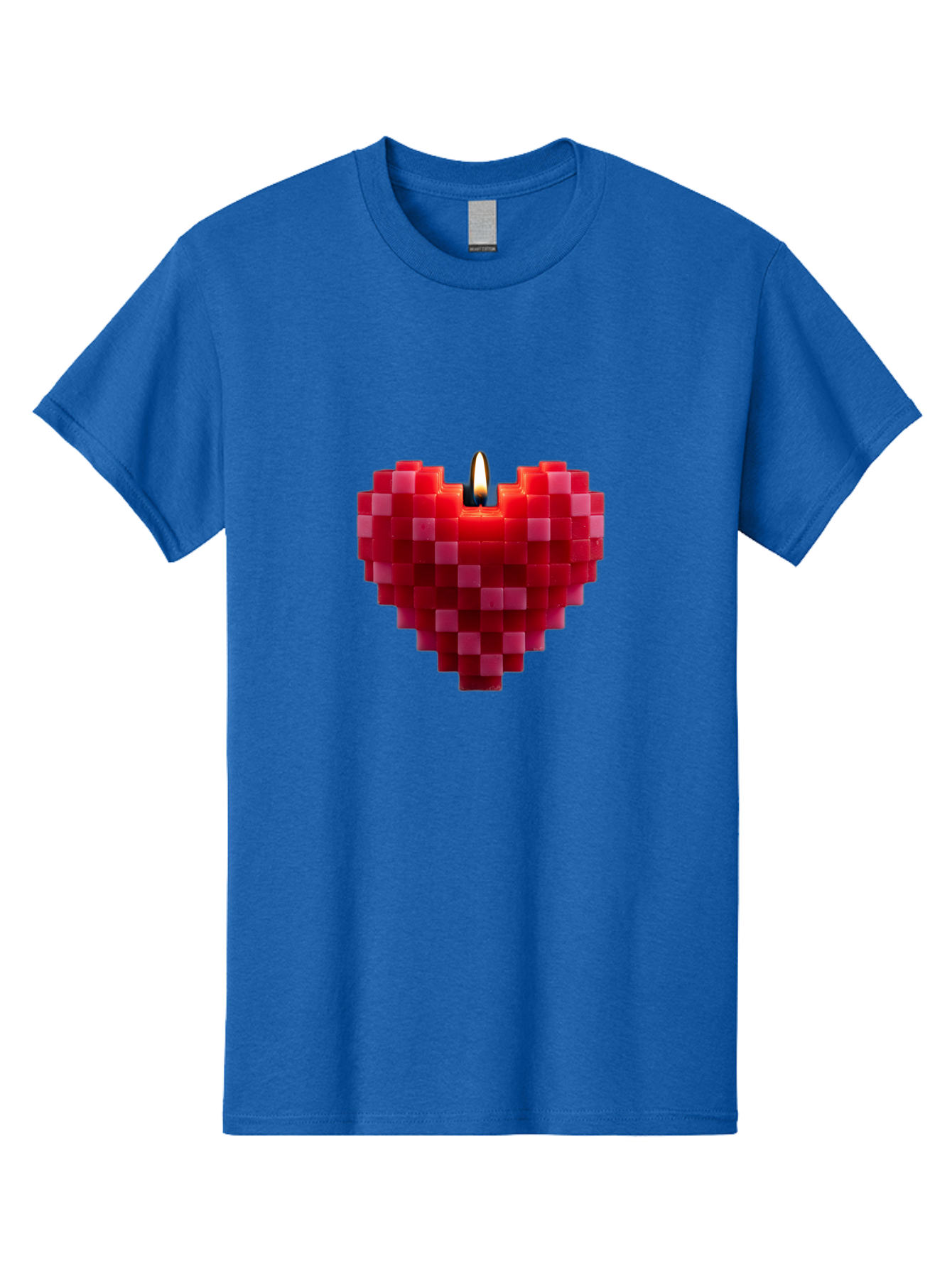 3D-Red-Heart-Candle Men'S Graphic Tee, 100% Cotton, Comfortable Casual Summer Wear, Machine Washable, Vintage Camera, Old Camera, Antique Camera, Black Camera, Classic Photography, Photography Equipment, Nostalgic Device, Film Camera, Bah419