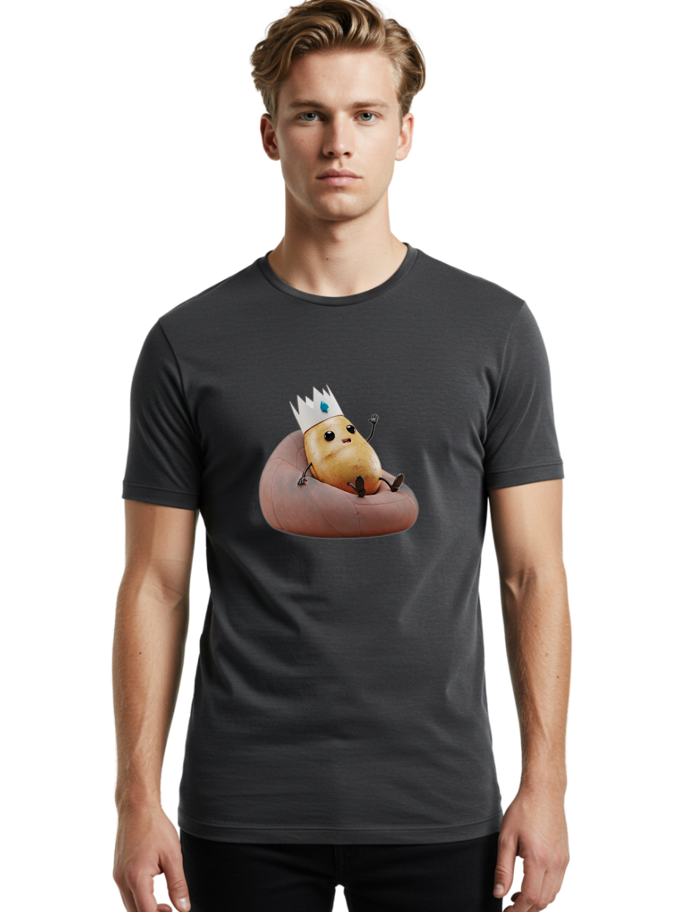 Adventure-Time-Lumpy-Space-Princess Men'S Graphic Tee, 100% Cotton, Comfortable Casual Summer Wear, Machine Washable, Vintage Camera, Old Camera, Antique Camera, Black Camera, Classic Photography, Photography Equipment, Nostalgic Device, Bah420