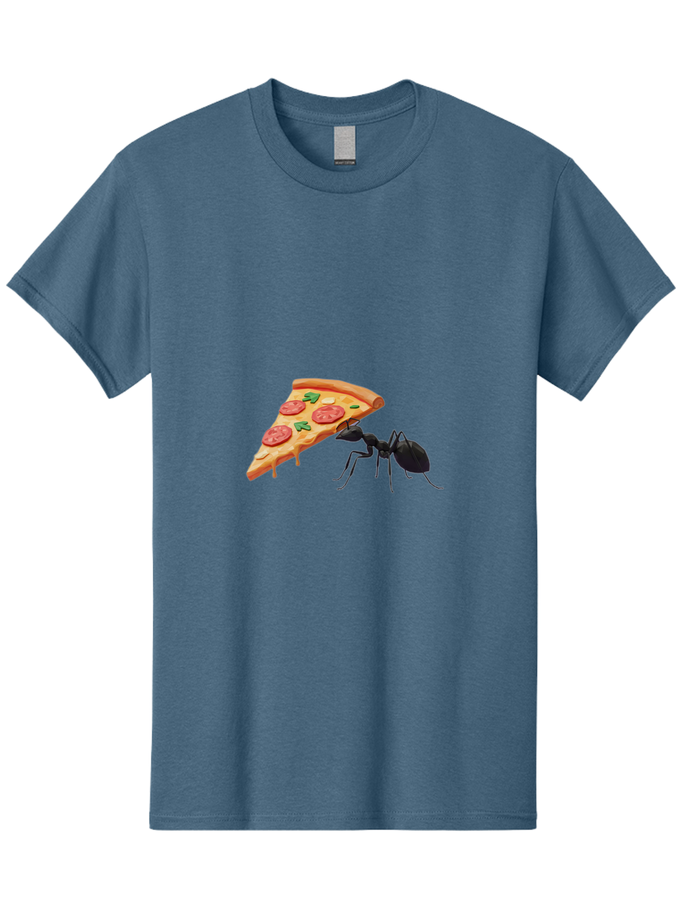 Ant-And-Pizza-Slice Men'S Graphic Tee, 100% Cotton, Comfortable Casual Summer Wear, Machine Washable, Vintage Camera, Old Camera, Antique Camera, Black Camera, Classic Photography, Photography Equipment, Nostalgic Device, Film Camera, Bah436
