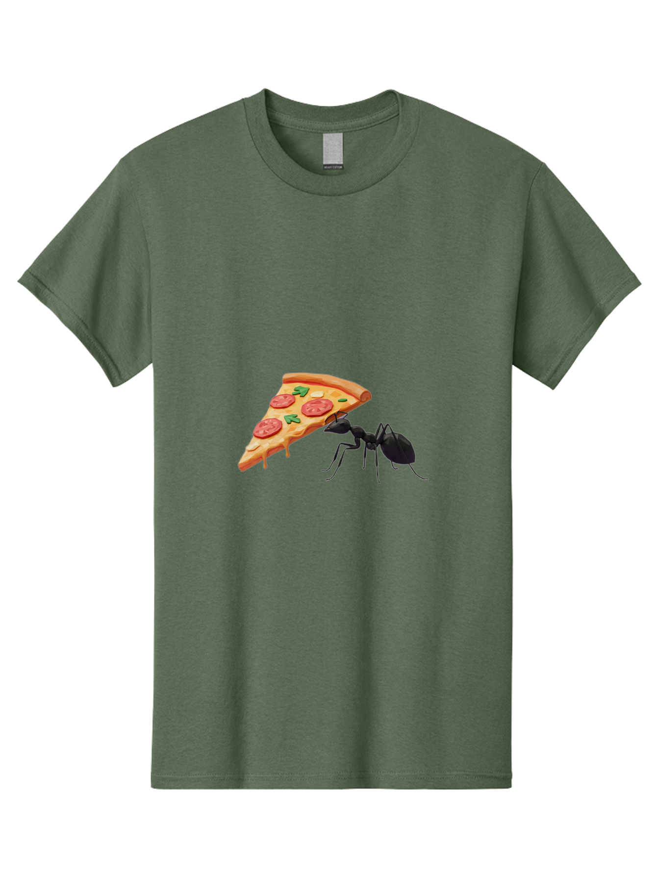Ant-And-Pizza-Slice Men'S Graphic Tee, 100% Cotton, Comfortable Casual Summer Wear, Machine Washable, Vintage Camera, Old Camera, Antique Camera, Black Camera, Classic Photography, Photography Equipment, Nostalgic Device, Film Camera, Bah436