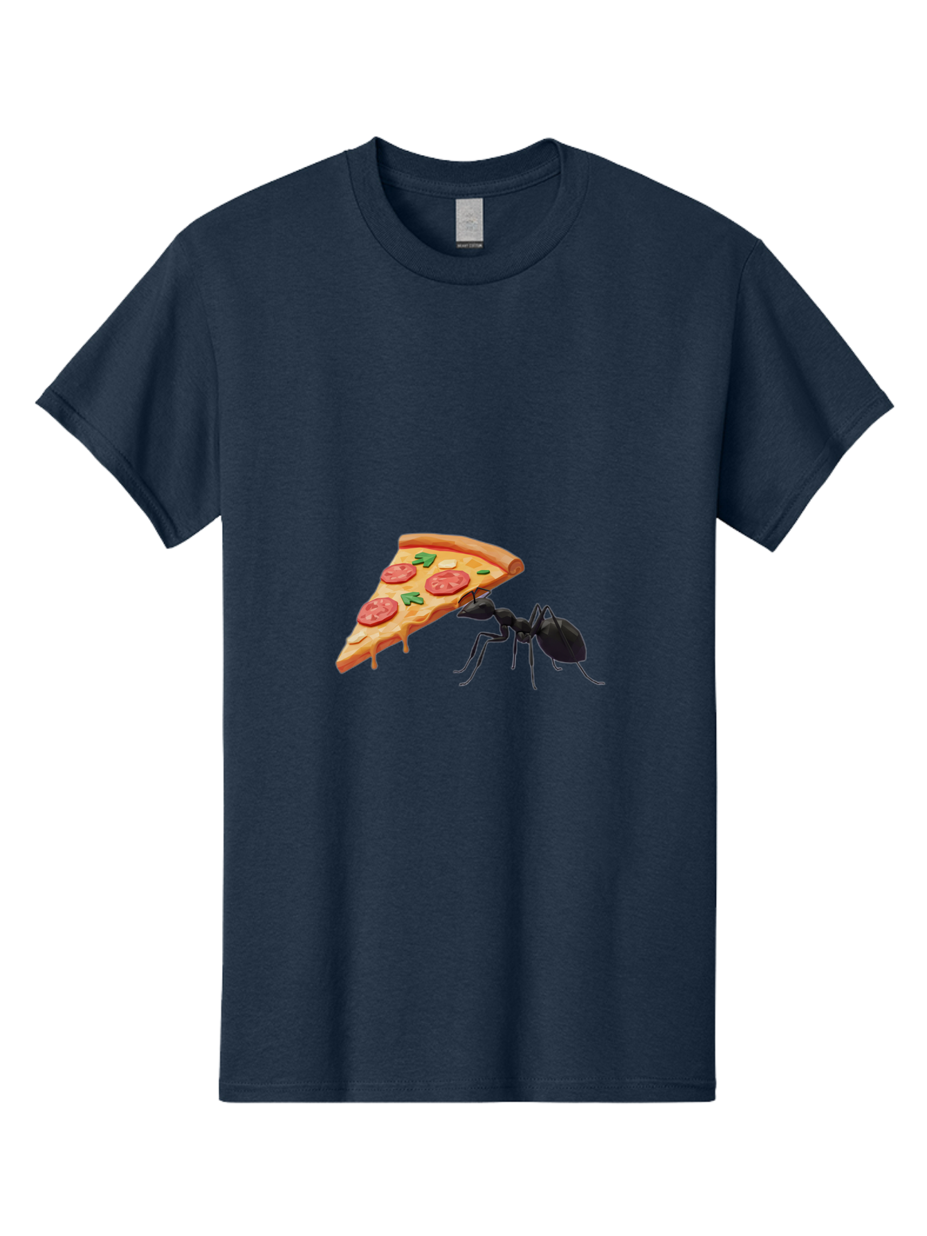 Ant-And-Pizza-Slice Men'S Graphic Tee, 100% Cotton, Comfortable Casual Summer Wear, Machine Washable, Vintage Camera, Old Camera, Antique Camera, Black Camera, Classic Photography, Photography Equipment, Nostalgic Device, Film Camera, Bah436