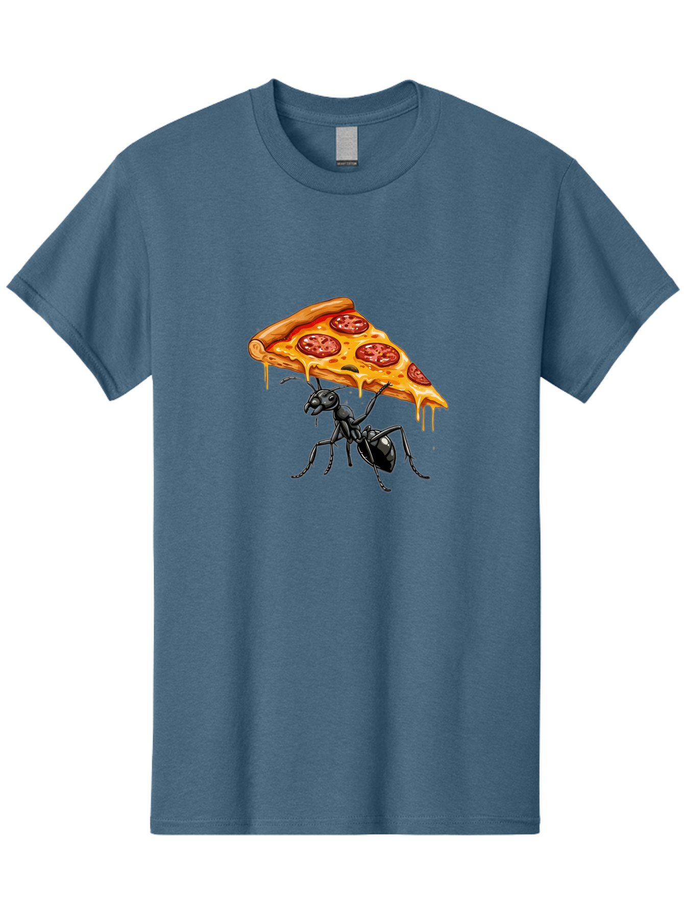 Ant-Carrying-Pizza-Slice-1 Men'S Graphic Tee, 100% Cotton, Comfortable Casual Summer Wear, Machine Washable, Vintage Camera, Old Camera, Antique Camera, Black Camera, Classic Photography, Photography Equipment, Nostalgic Device, Film Camera, Bah438
