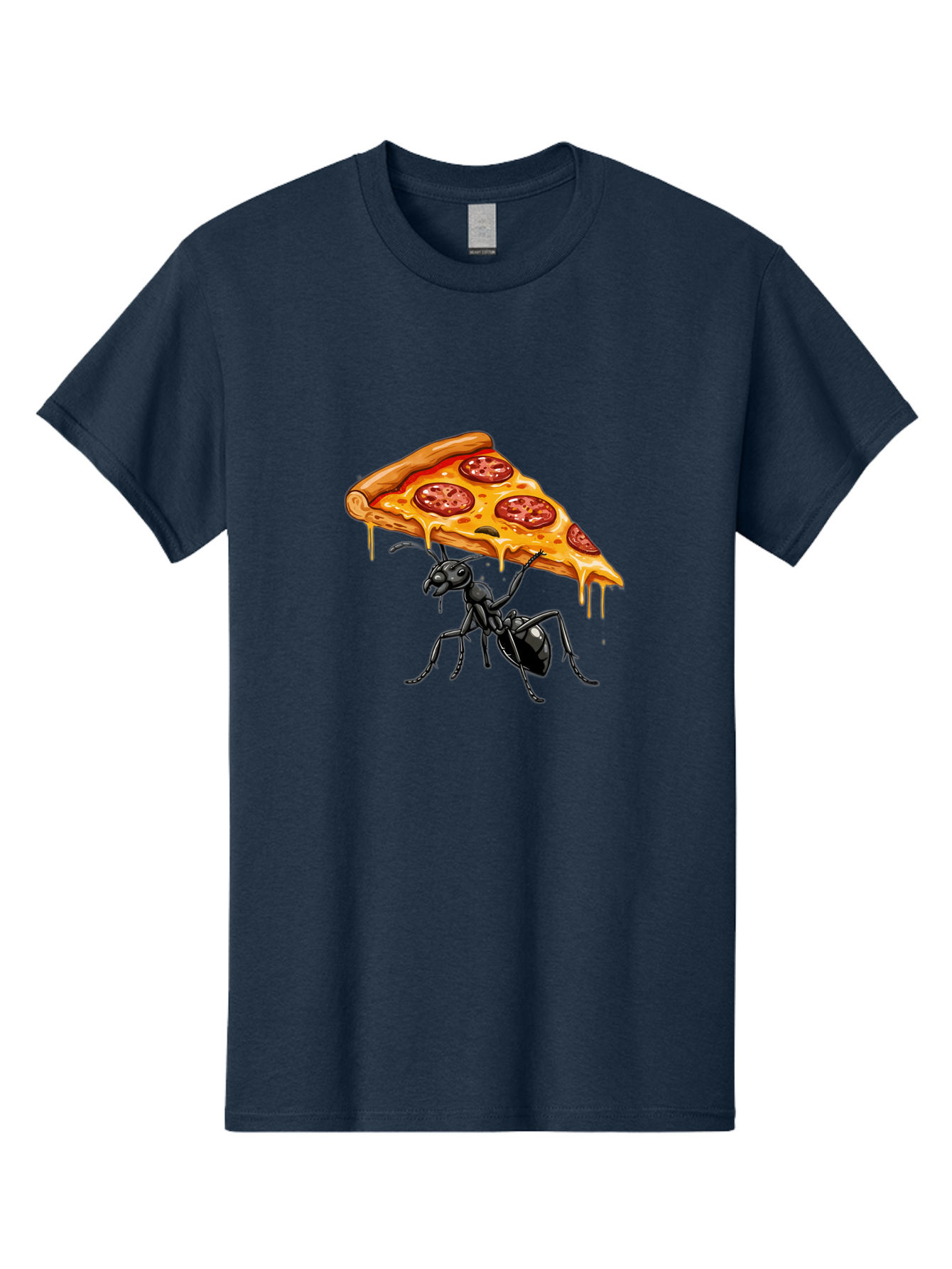 Ant-Carrying-Pizza-Slice-1 Men'S Graphic Tee, 100% Cotton, Comfortable Casual Summer Wear, Machine Washable, Vintage Camera, Old Camera, Antique Camera, Black Camera, Classic Photography, Photography Equipment, Nostalgic Device, Film Camera, Bah438