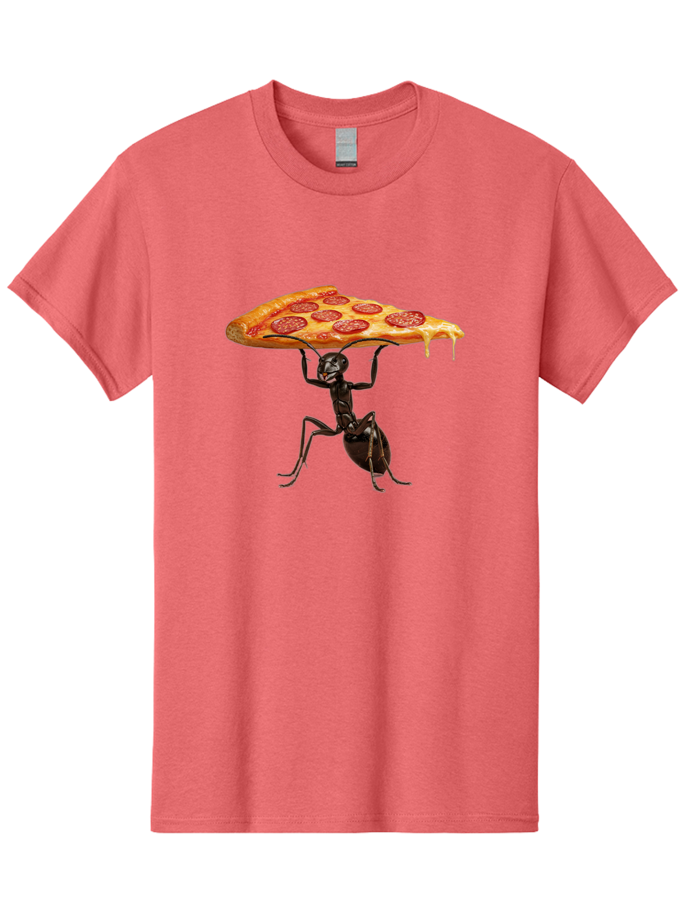 Ant-Carrying-Pizza-Slice-2 Men'S Graphic Tee, 100% Cotton, Comfortable Casual Summer Wear, Machine Washable, Vintage Camera, Old Camera, Antique Camera, Black Camera, Classic Photography, Photography Equipment, Nostalgic Device, Film Camera, Bah439